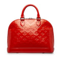 Louis Vuitton Monogram Vernis Alma PM (SHG-2TtoxB)