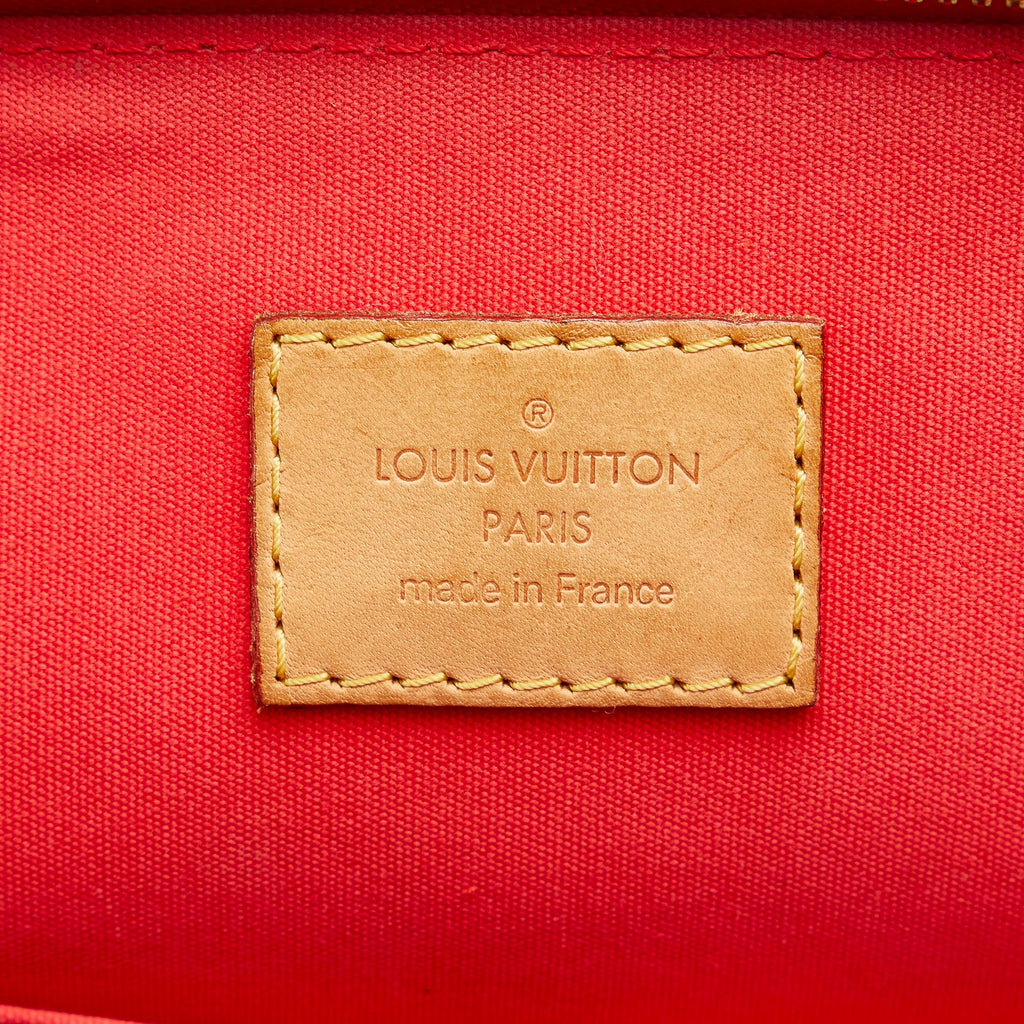 Louis Vuitton Monogram Vernis Alma PM (SHG-2TtoxB)