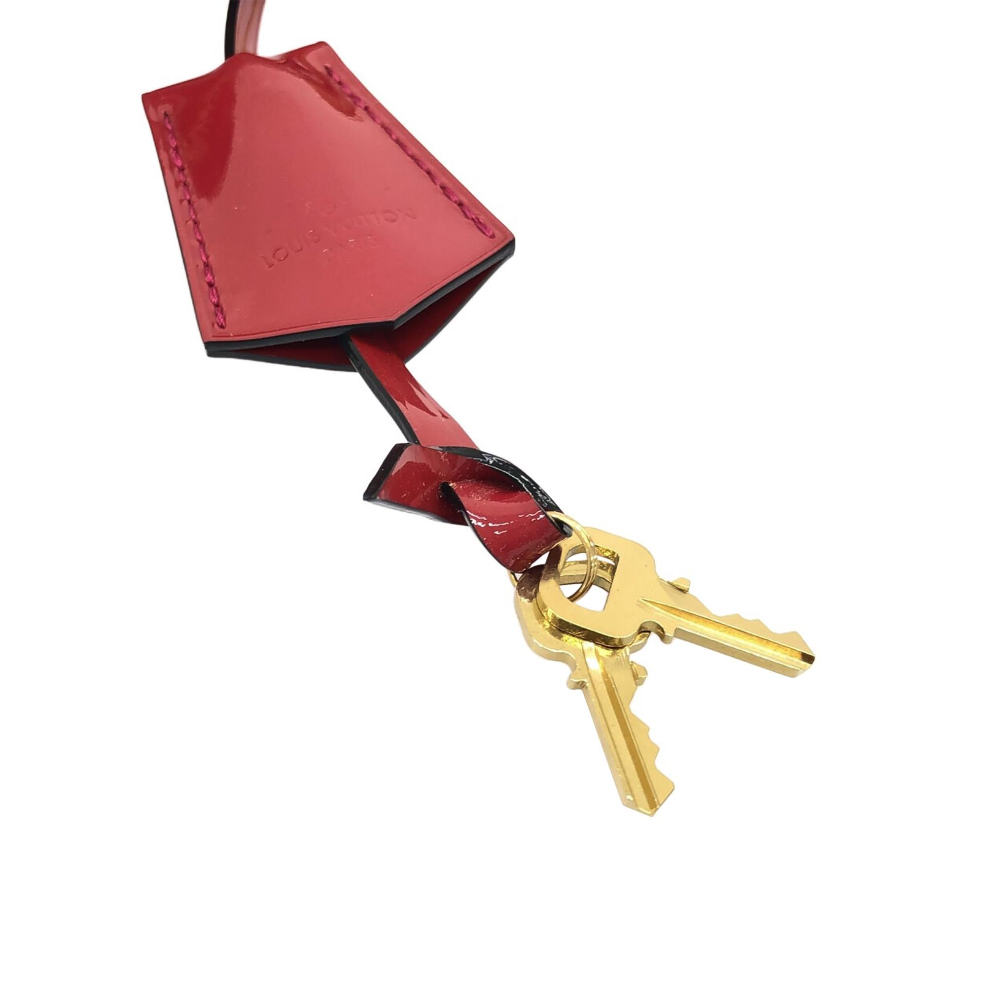 Louis Vuitton Monogram Vernis Alma PM (SHG-DcVUrA)