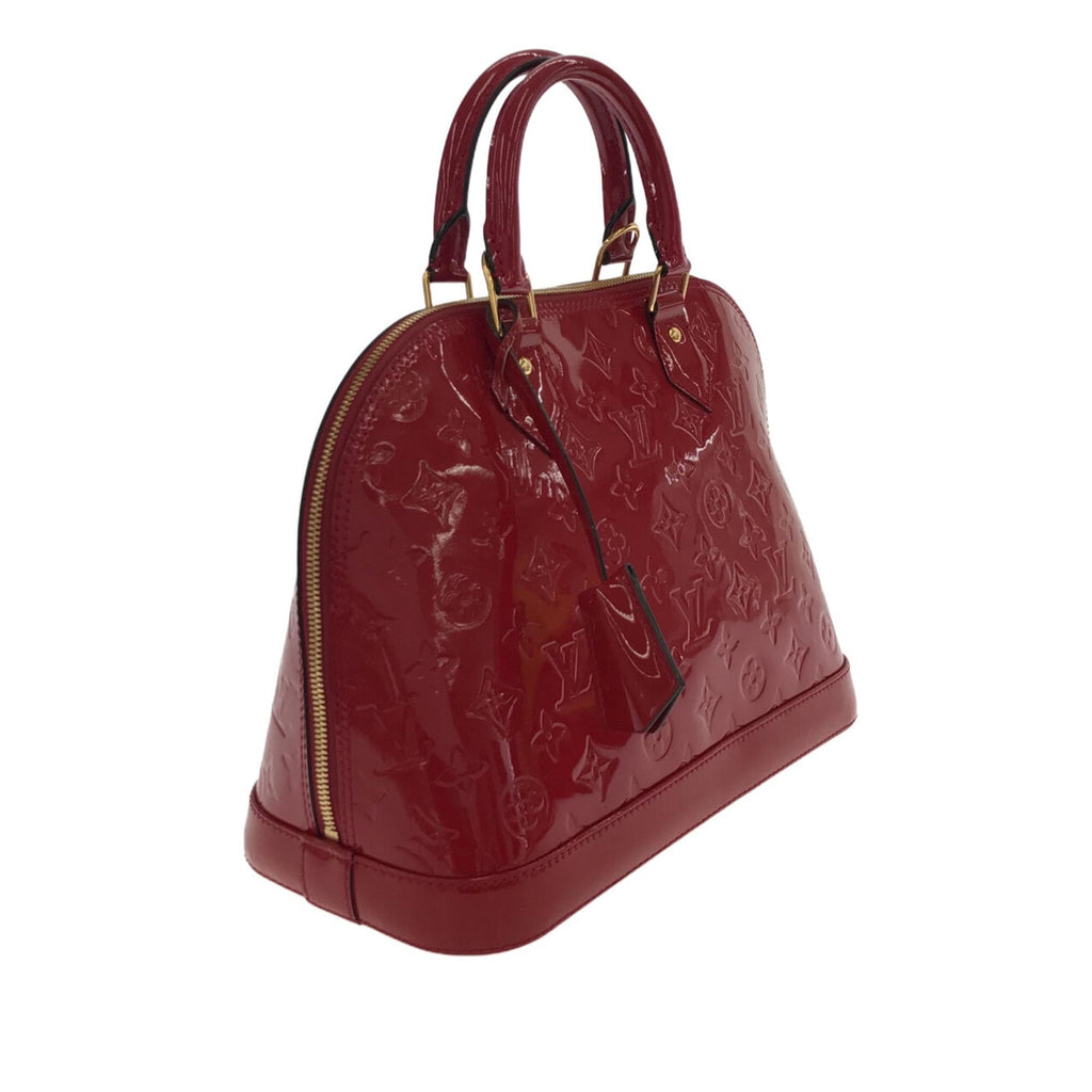 Louis Vuitton Monogram Vernis Alma PM (SHG-DcVUrA)