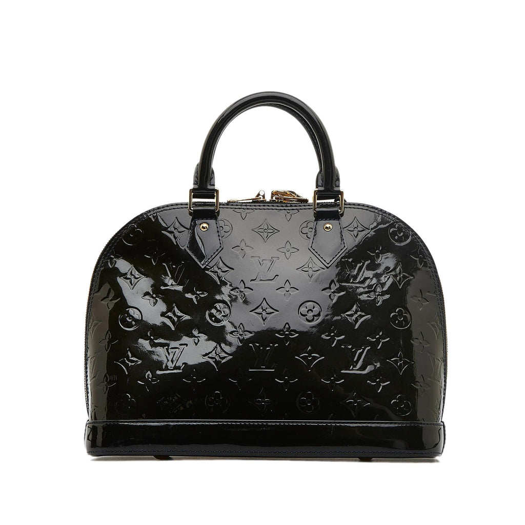 Louis Vuitton Monogram Vernis Alma PM (SHG-FywEWu)
