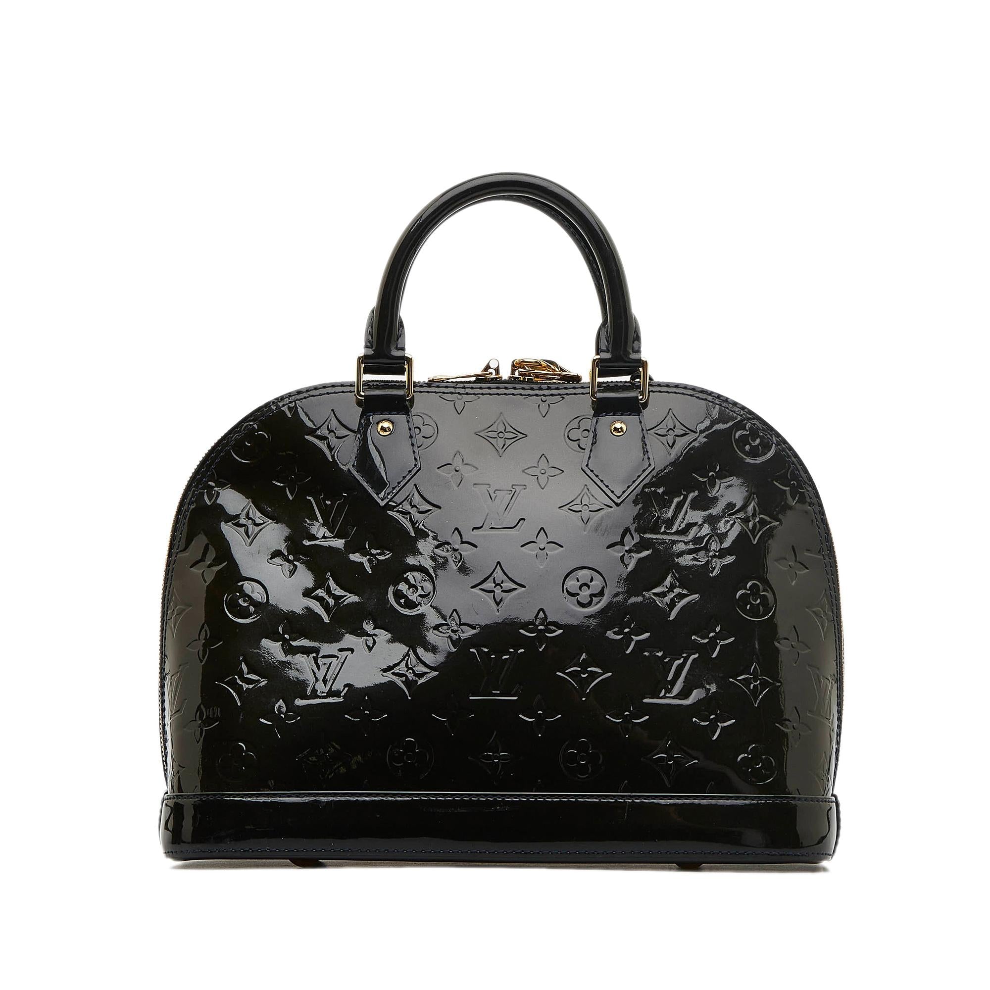 Louis Vuitton Monogram Vernis Alma PM (SHG-FywEWu)