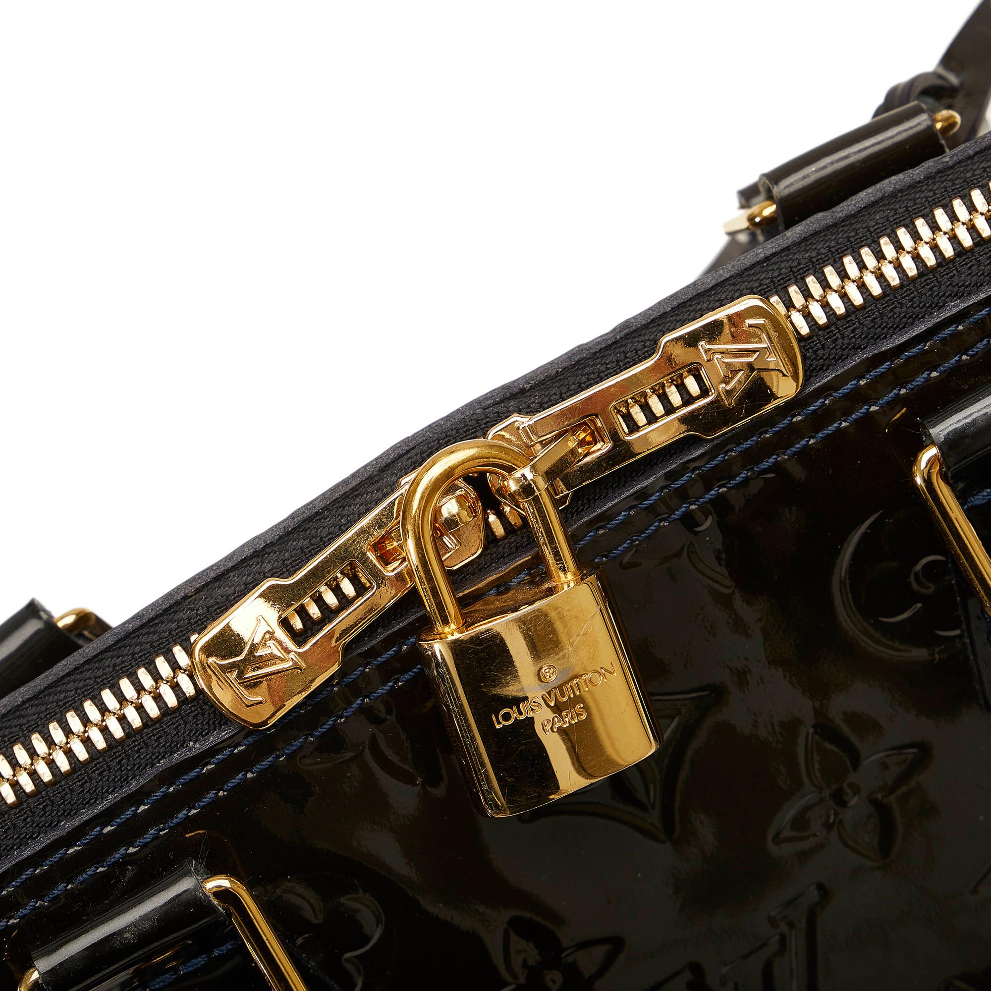 Louis Vuitton Monogram Vernis Alma PM (SHG-FywEWu)