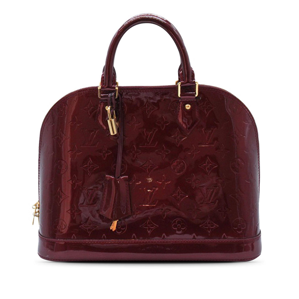 Louis Vuitton Monogram Vernis Alma PM (SHG-6sE6J2)