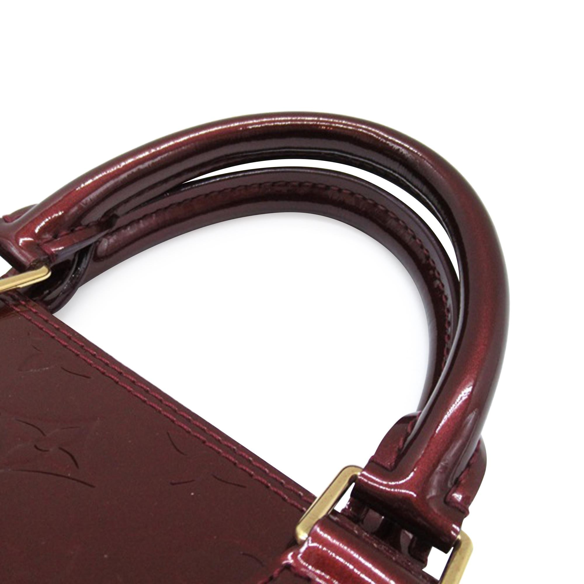 Louis Vuitton Monogram Vernis Alma PM (SHG-6sE6J2)