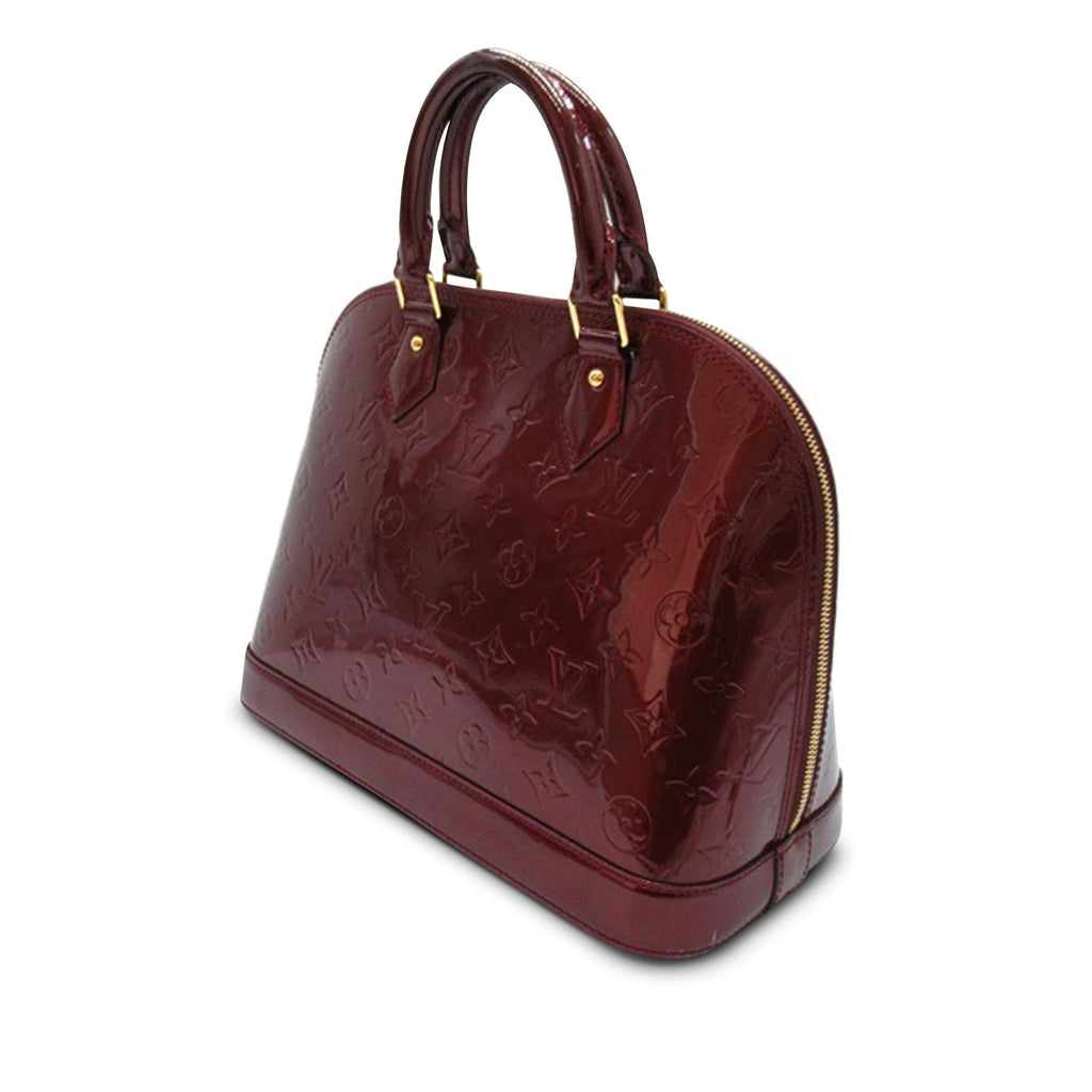 Louis Vuitton Monogram Vernis Alma PM (SHG-6sE6J2)