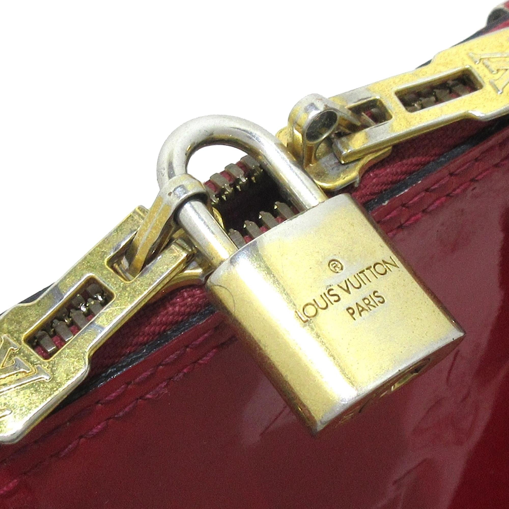 Louis Vuitton Monogram Vernis Alma PM (SHG-d5eVX3)