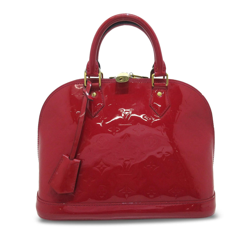 Louis Vuitton Monogram Vernis Alma PM (SHG-d5eVX3)