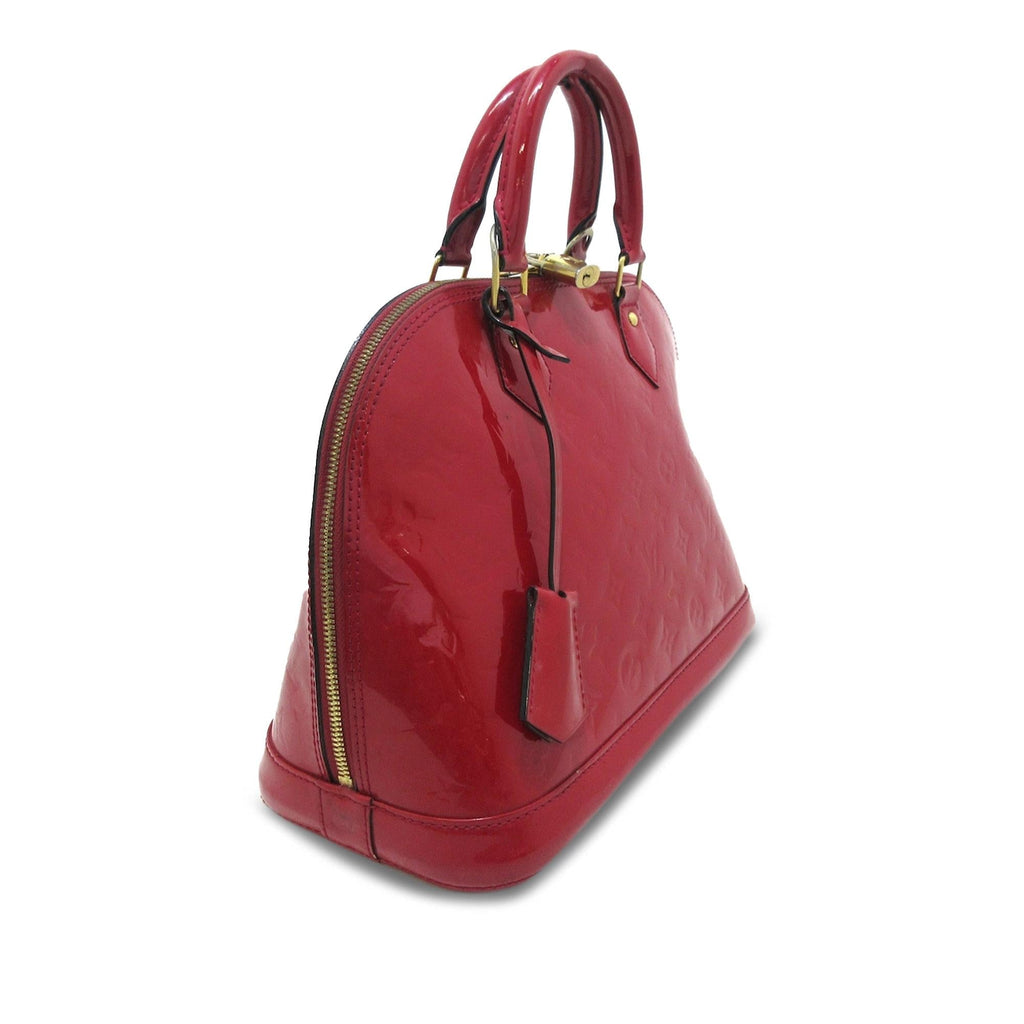 Louis Vuitton Monogram Vernis Alma PM (SHG-d5eVX3)
