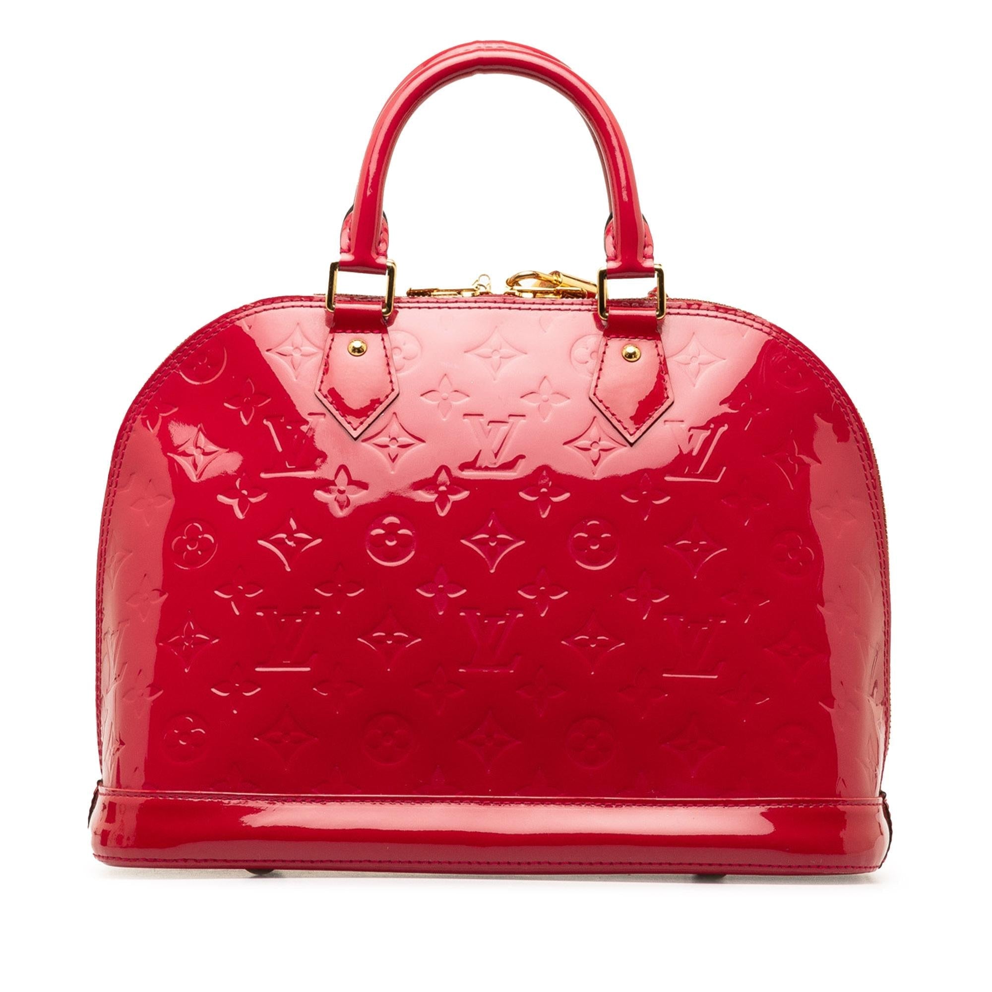 Louis Vuitton Monogram Vernis Alma PM (SHG-x1m67K)