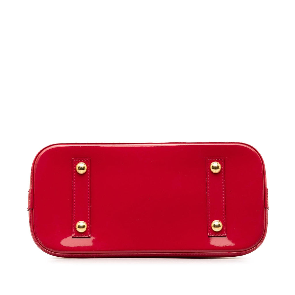 Louis Vuitton Monogram Vernis Alma PM (SHG-x1m67K)