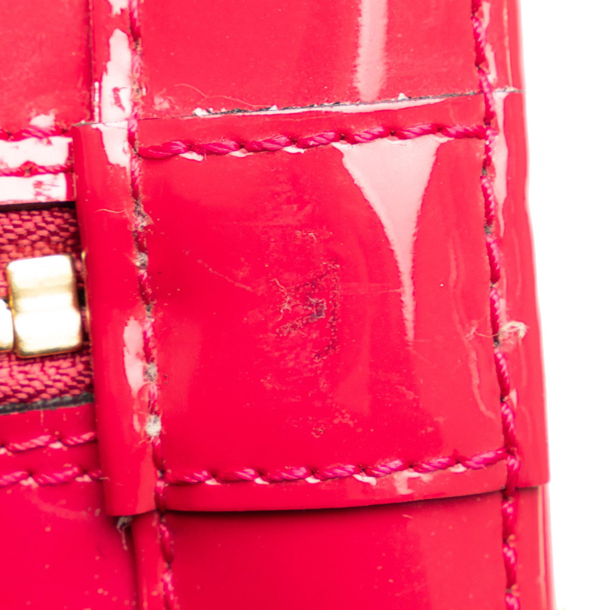 Louis Vuitton Monogram Vernis Alma PM (SHG-x1m67K)