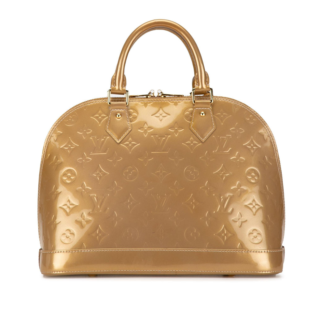 Louis Vuitton Monogram Vernis Alma PM (SHG-b4TwAV)