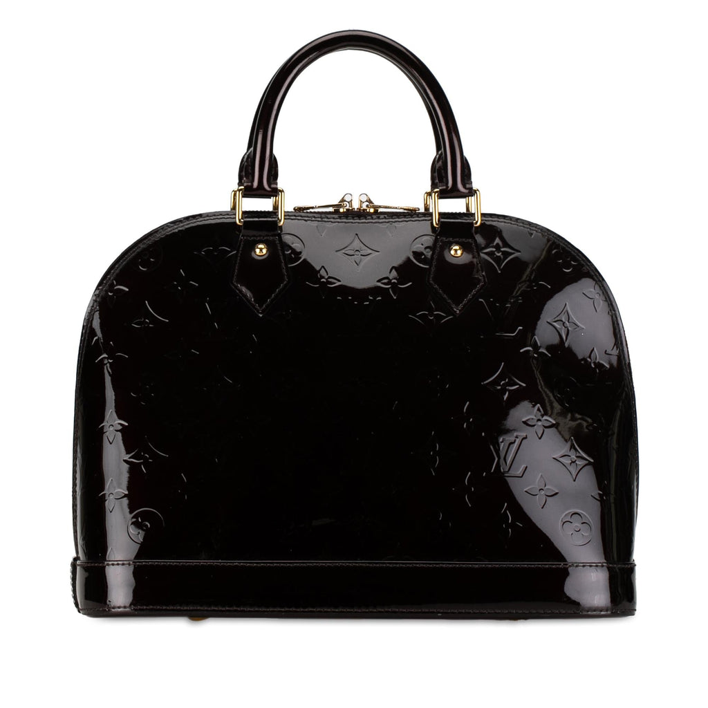 Louis Vuitton Monogram Vernis Alma PM (SHG-jMeKBg)