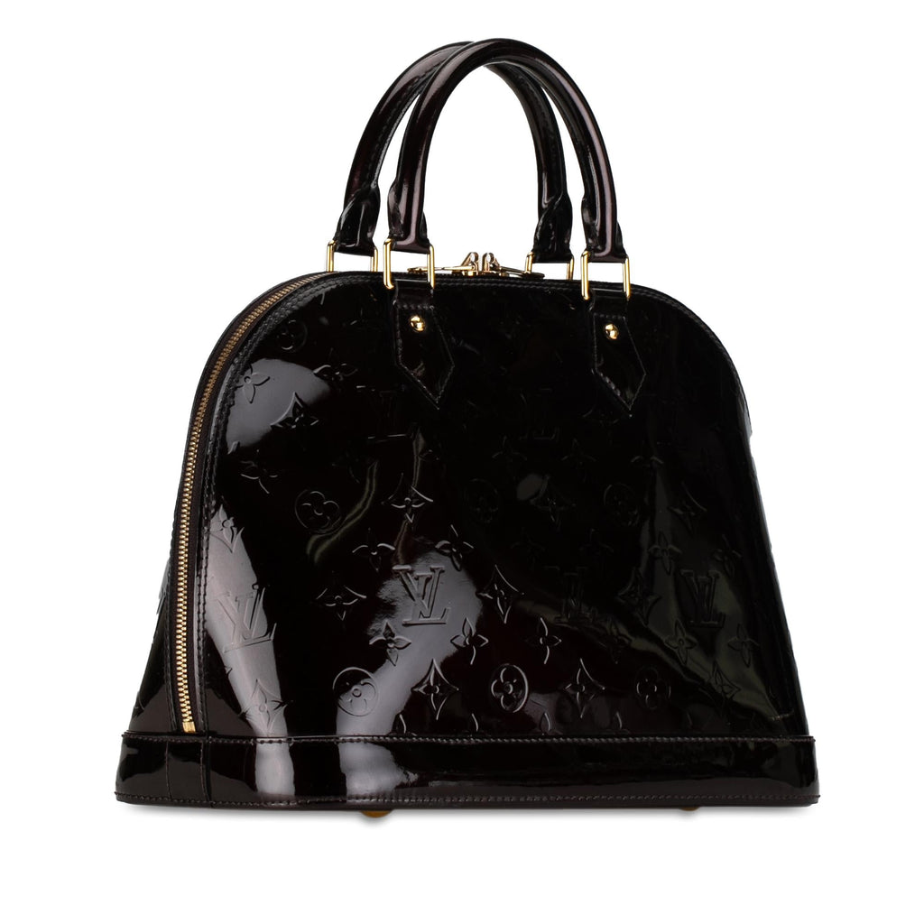Louis Vuitton Monogram Vernis Alma PM (SHG-jMeKBg)