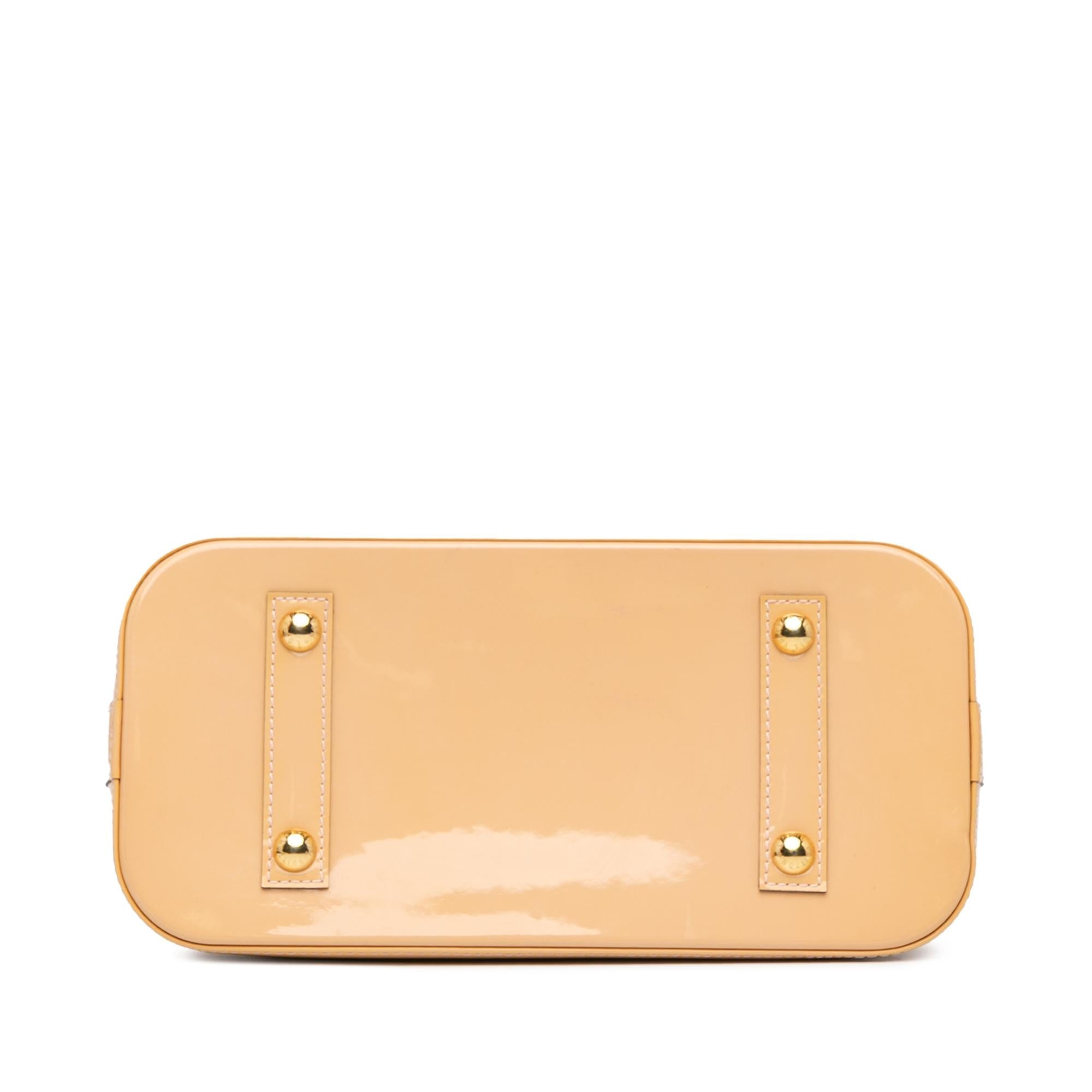 Louis Vuitton Monogram Vernis Alma PM (SHG-vKQKeS)