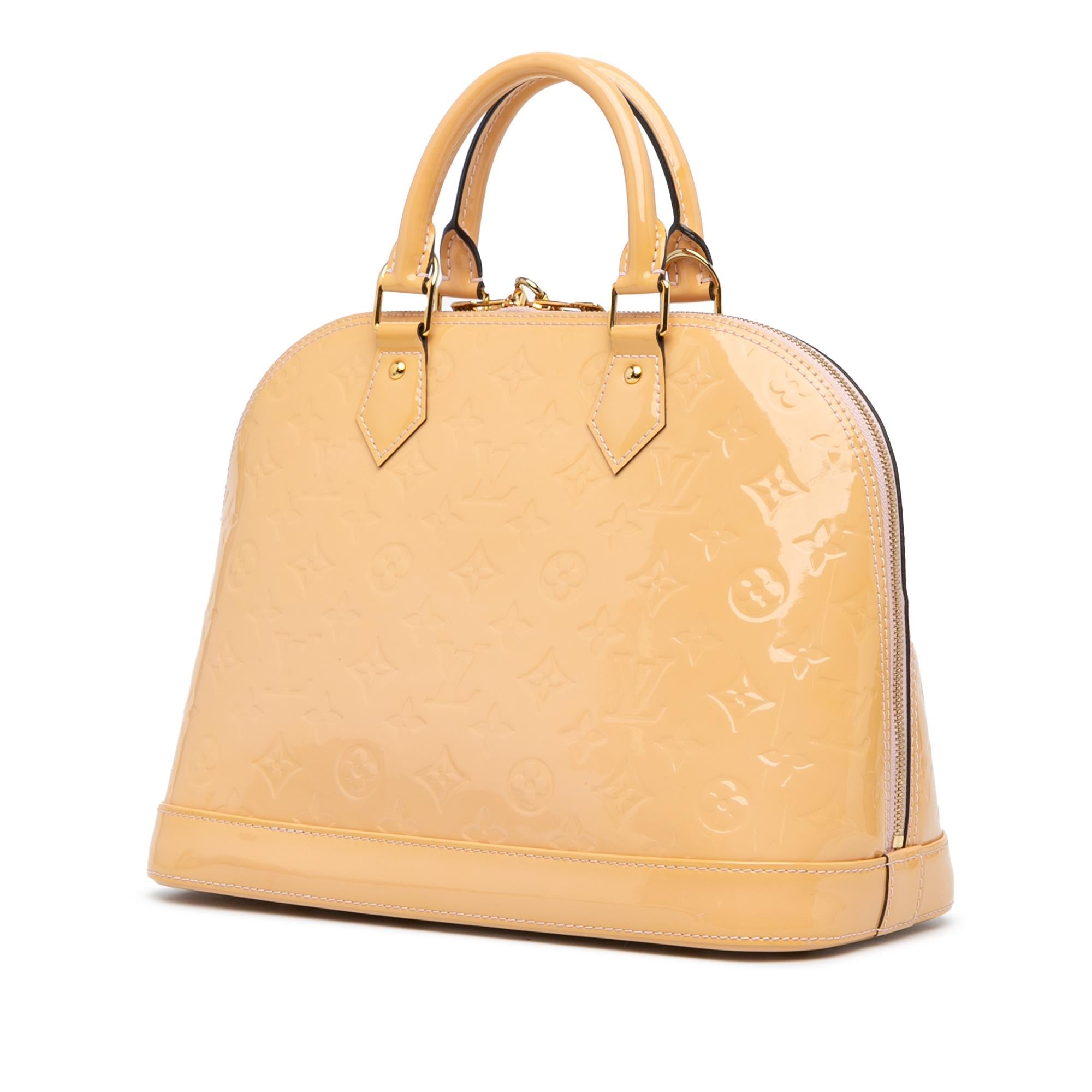 Louis Vuitton Monogram Vernis Alma PM (SHG-vKQKeS)