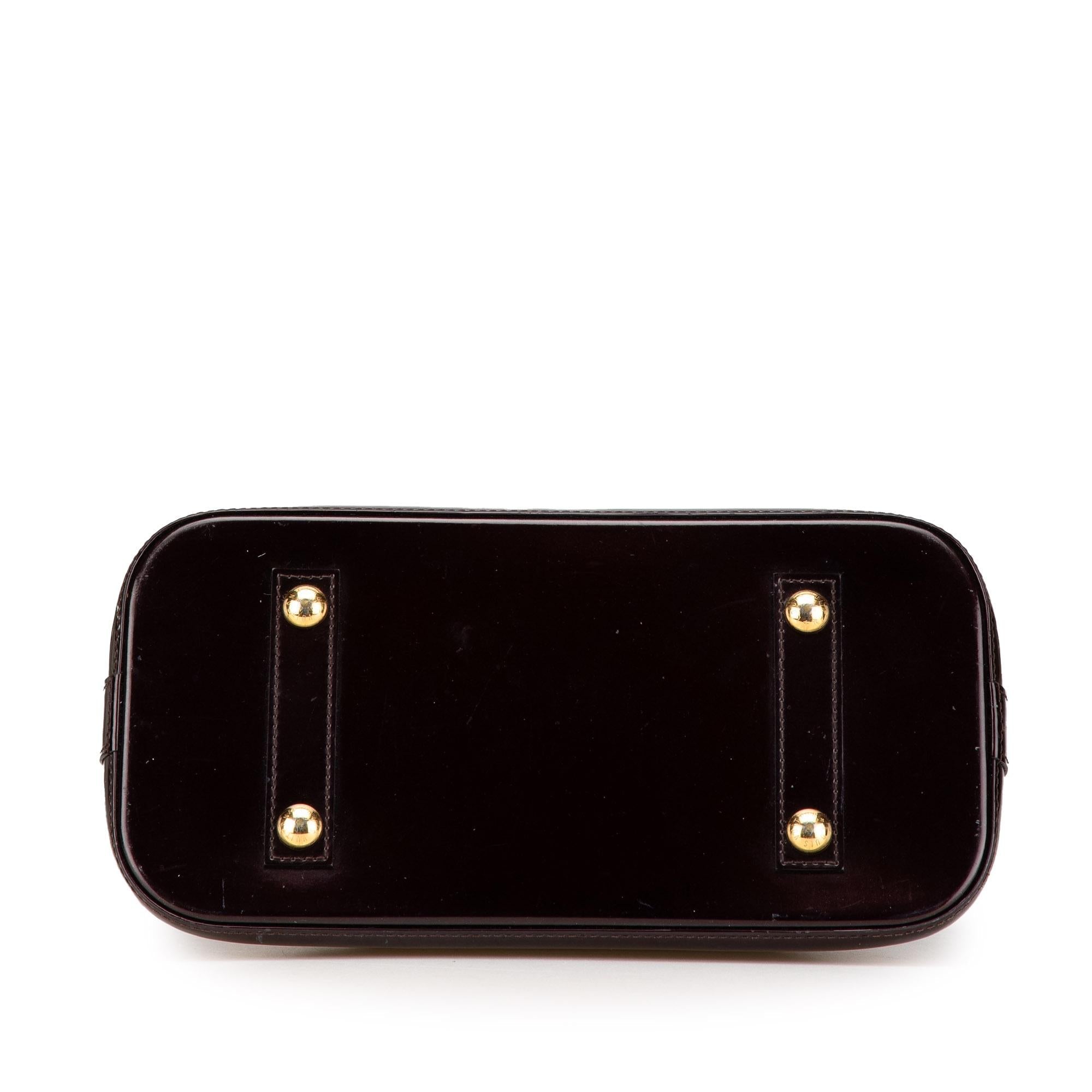 Louis Vuitton Monogram Vernis Alma PM