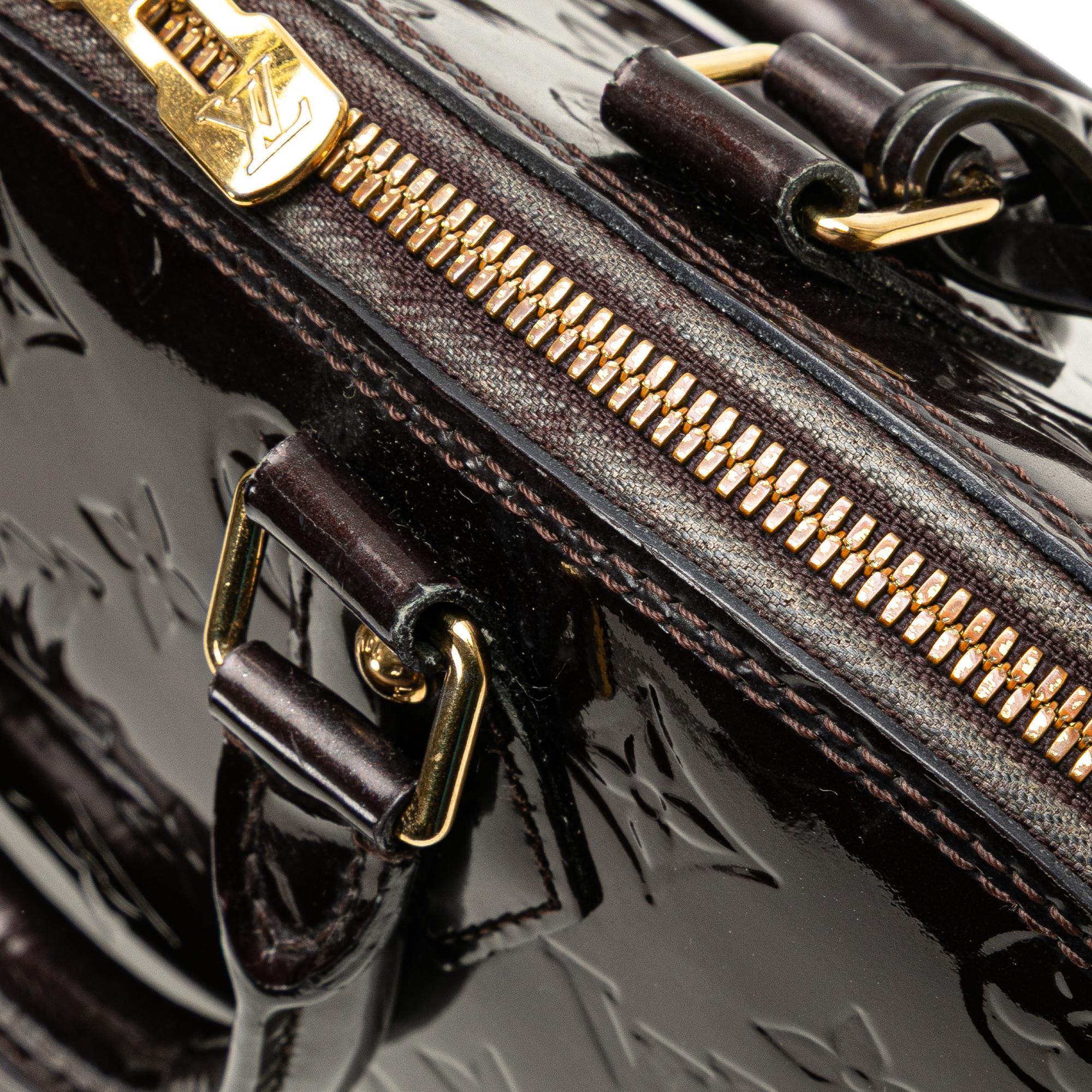 Louis Vuitton Monogram Vernis Alma PM