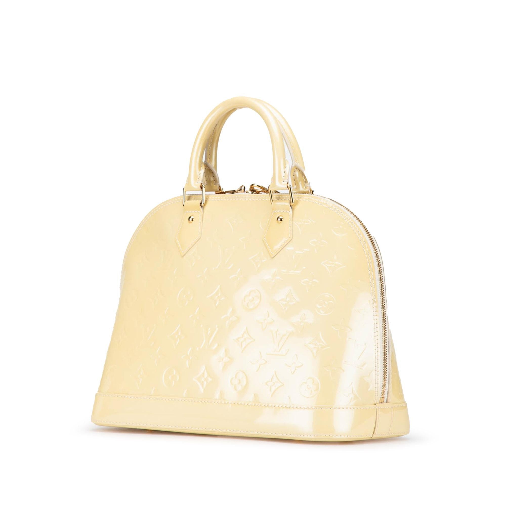 Louis Vuitton Monogram Vernis Alma PM