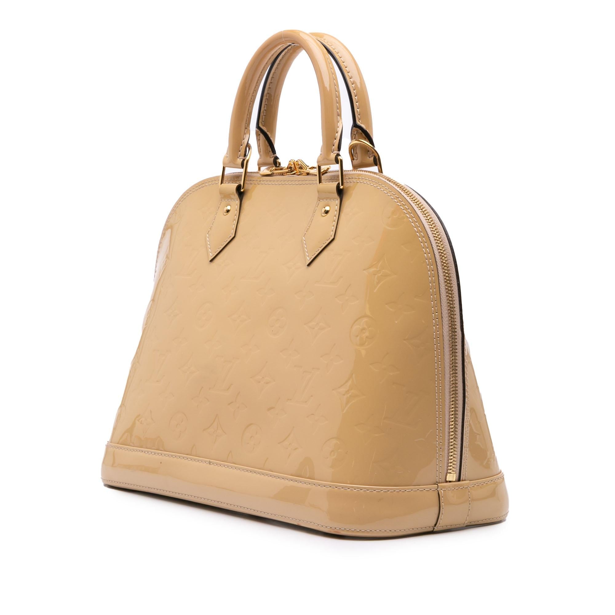 Louis Vuitton Monogram Vernis Alma PM