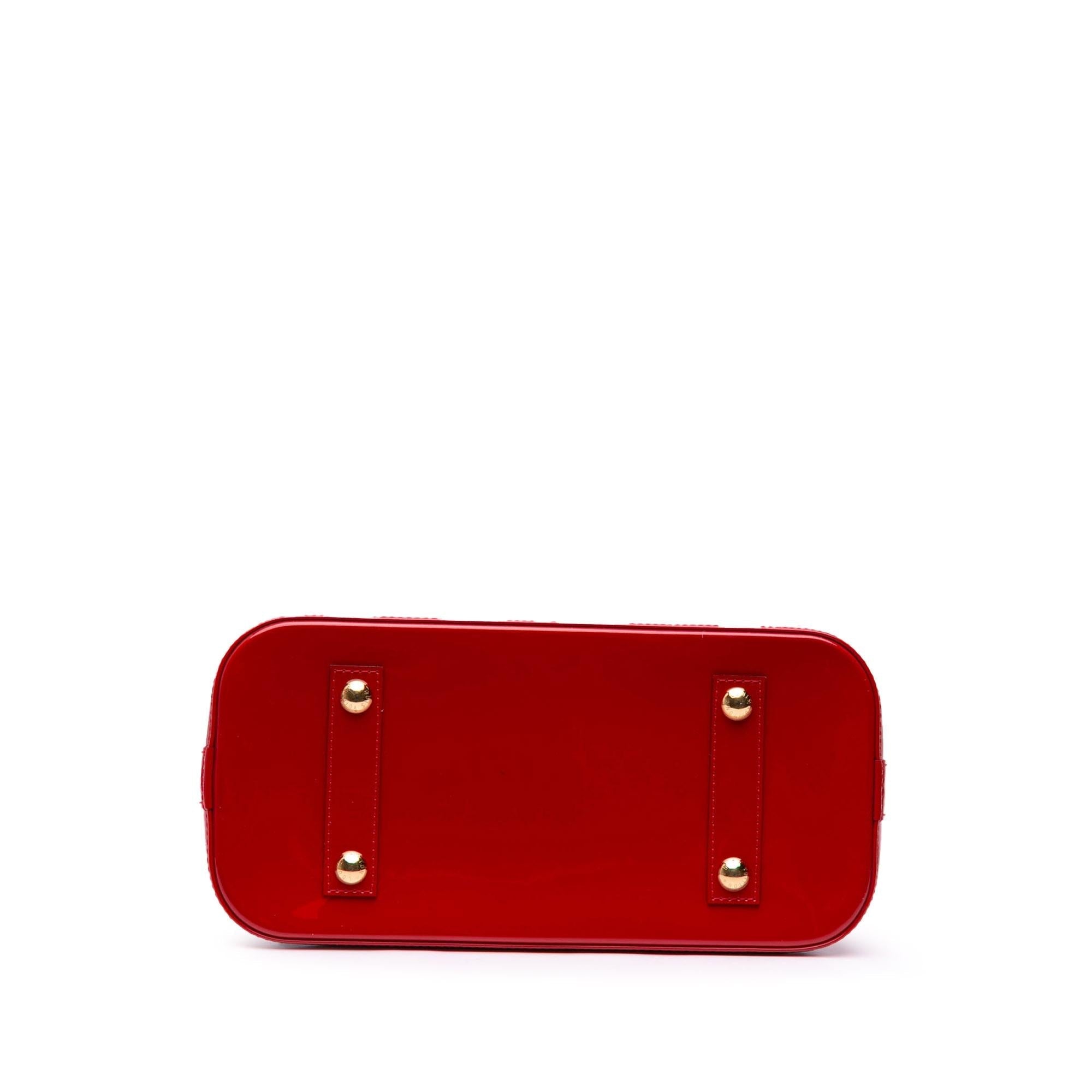 Louis Vuitton Monogram Vernis Alma PM