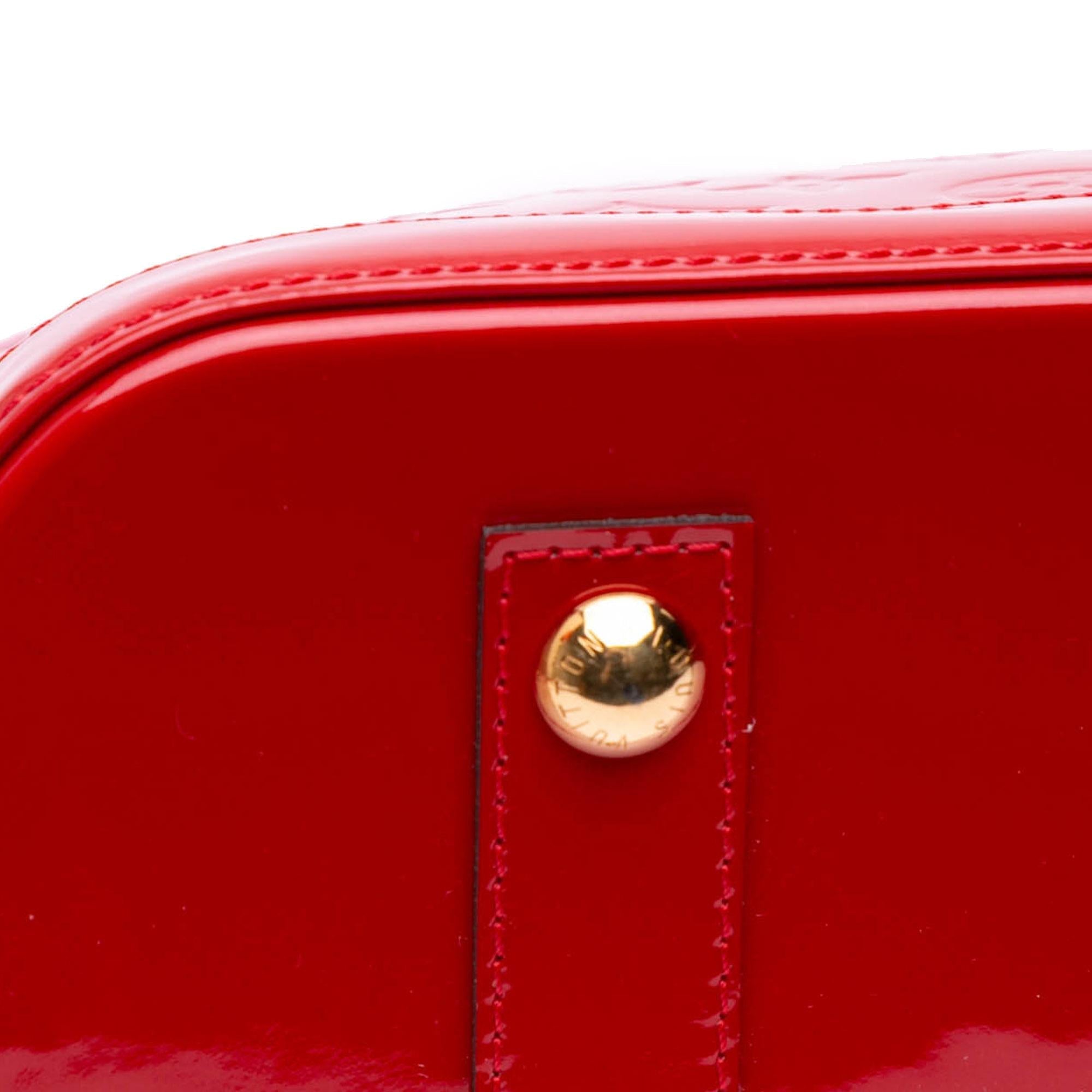Louis Vuitton Monogram Vernis Alma PM
