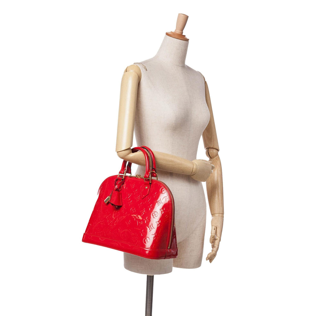 Louis Vuitton Monogram Vernis Alma PM