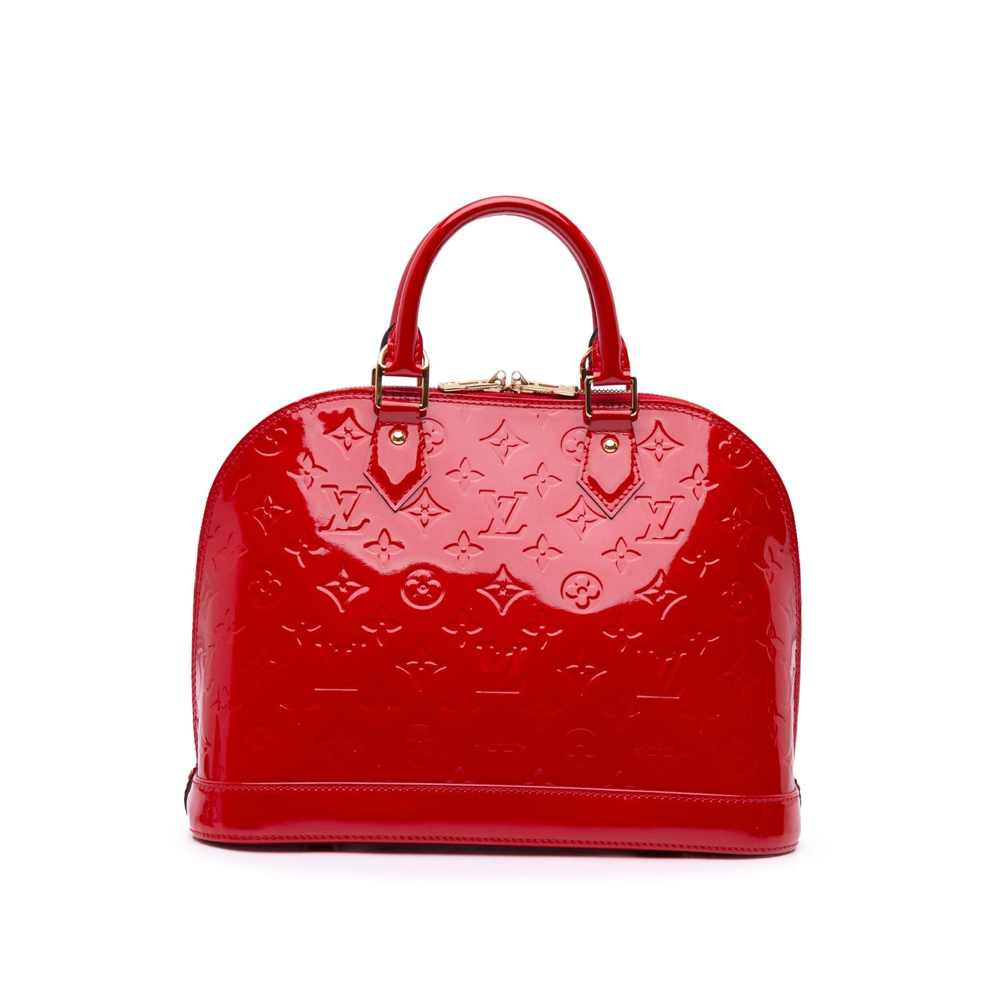 Louis Vuitton Monogram Vernis Alma PM