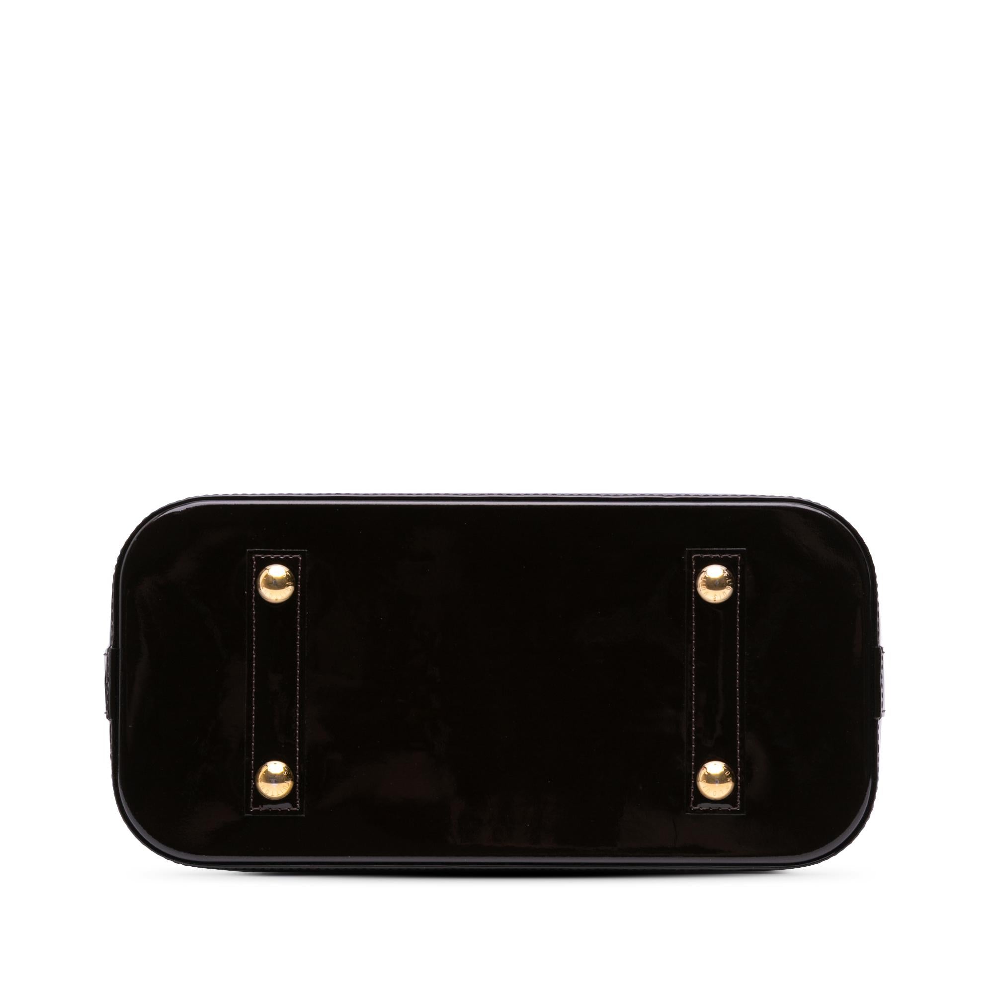 Louis Vuitton Monogram Vernis Alma PM