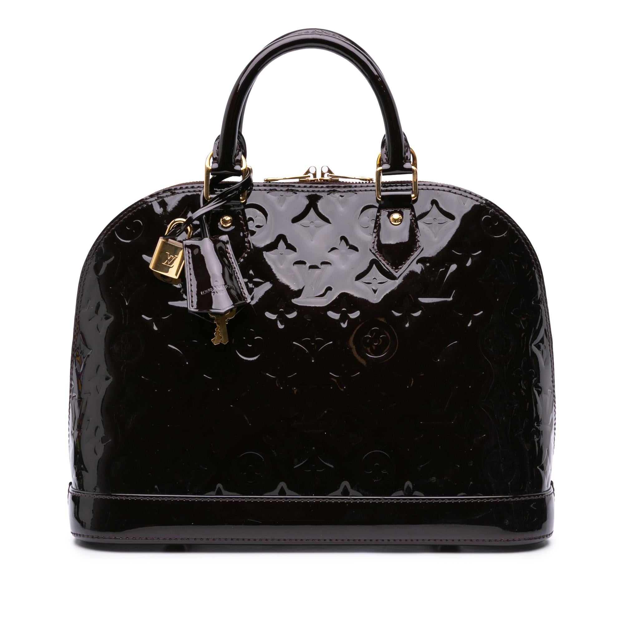 Louis Vuitton Monogram Vernis Alma PM
