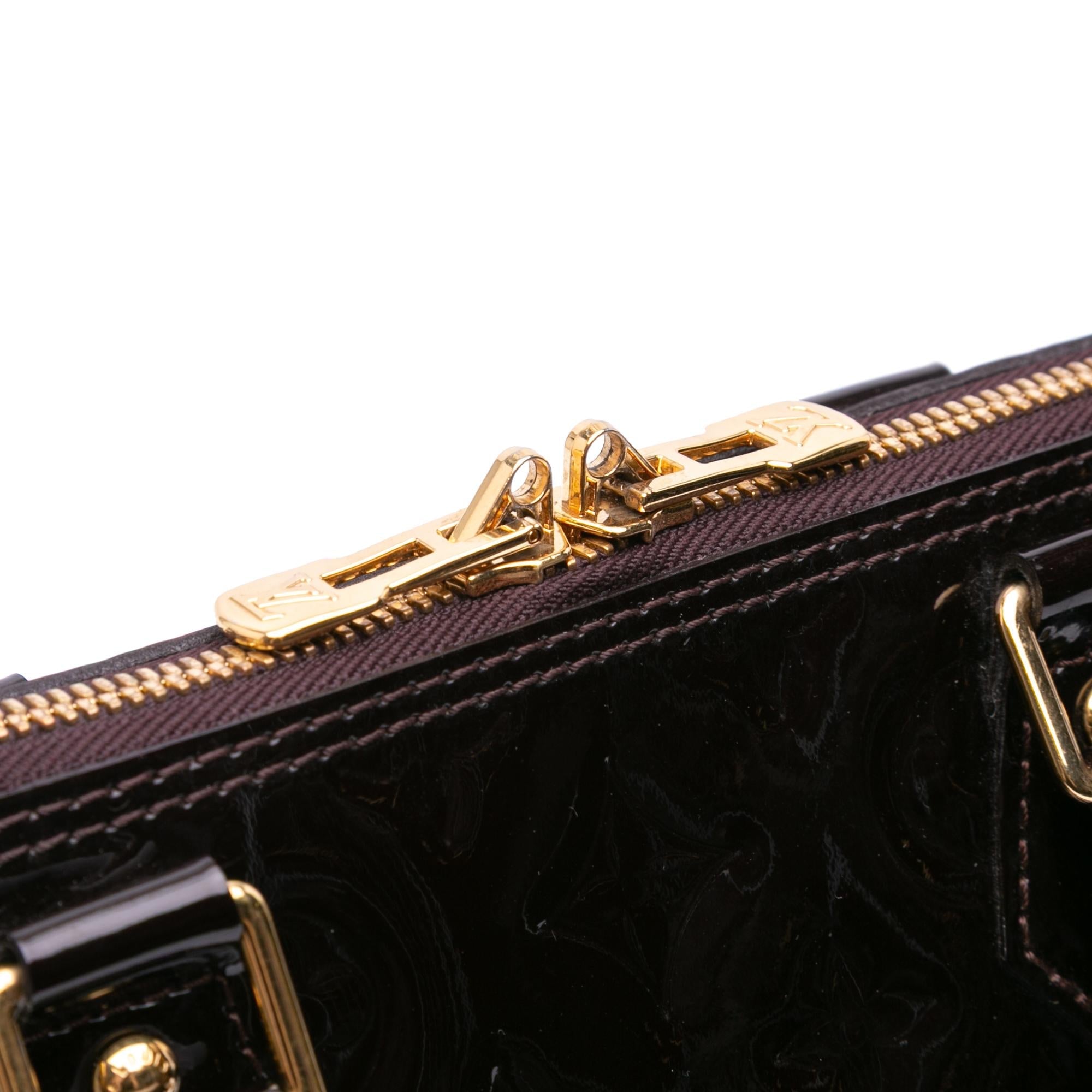 Louis Vuitton Monogram Vernis Alma PM