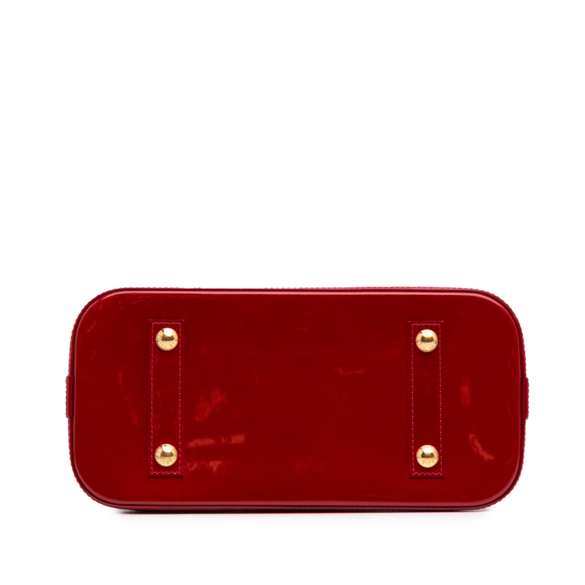 Louis Vuitton Monogram Vernis Alma PM
