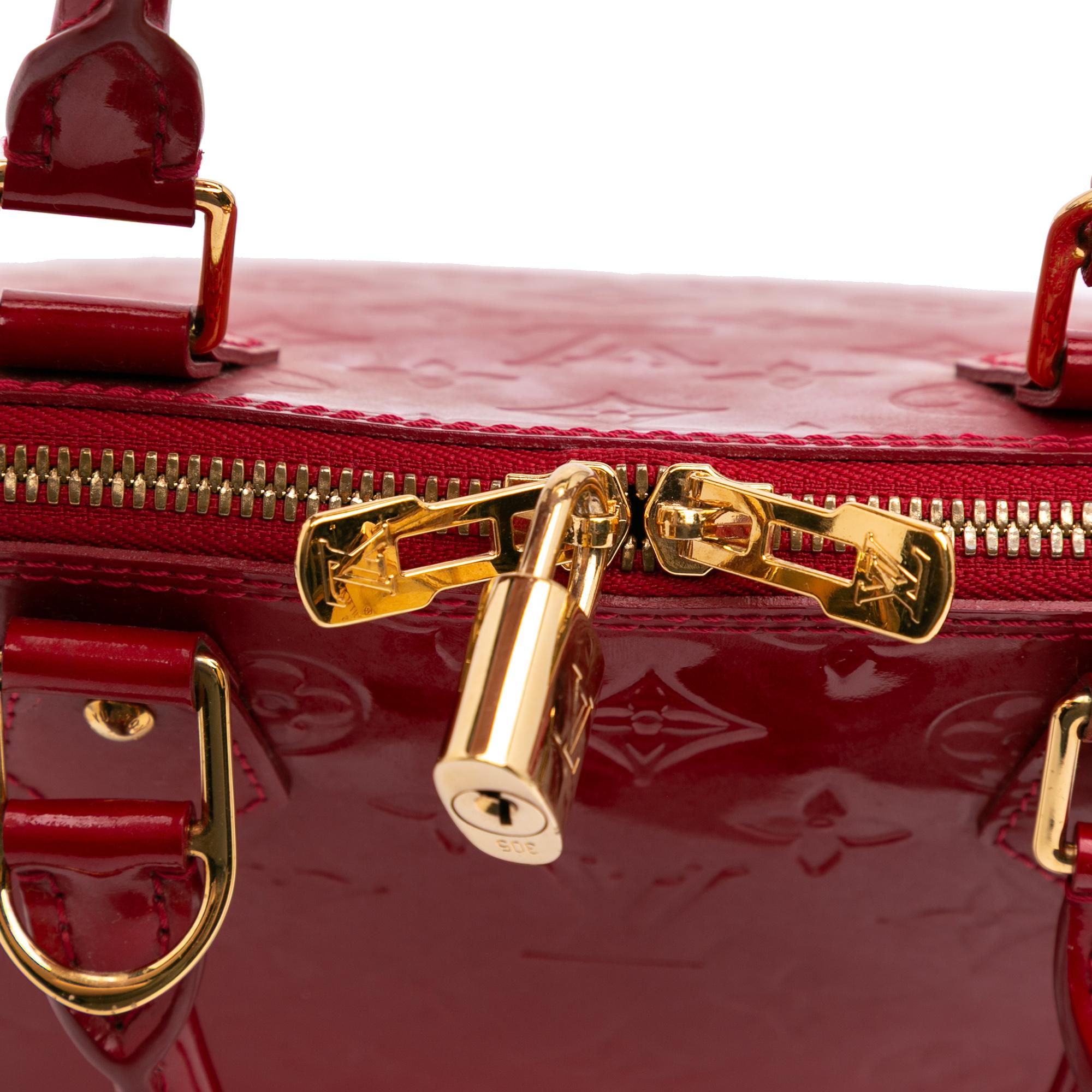 Louis Vuitton Monogram Vernis Alma PM