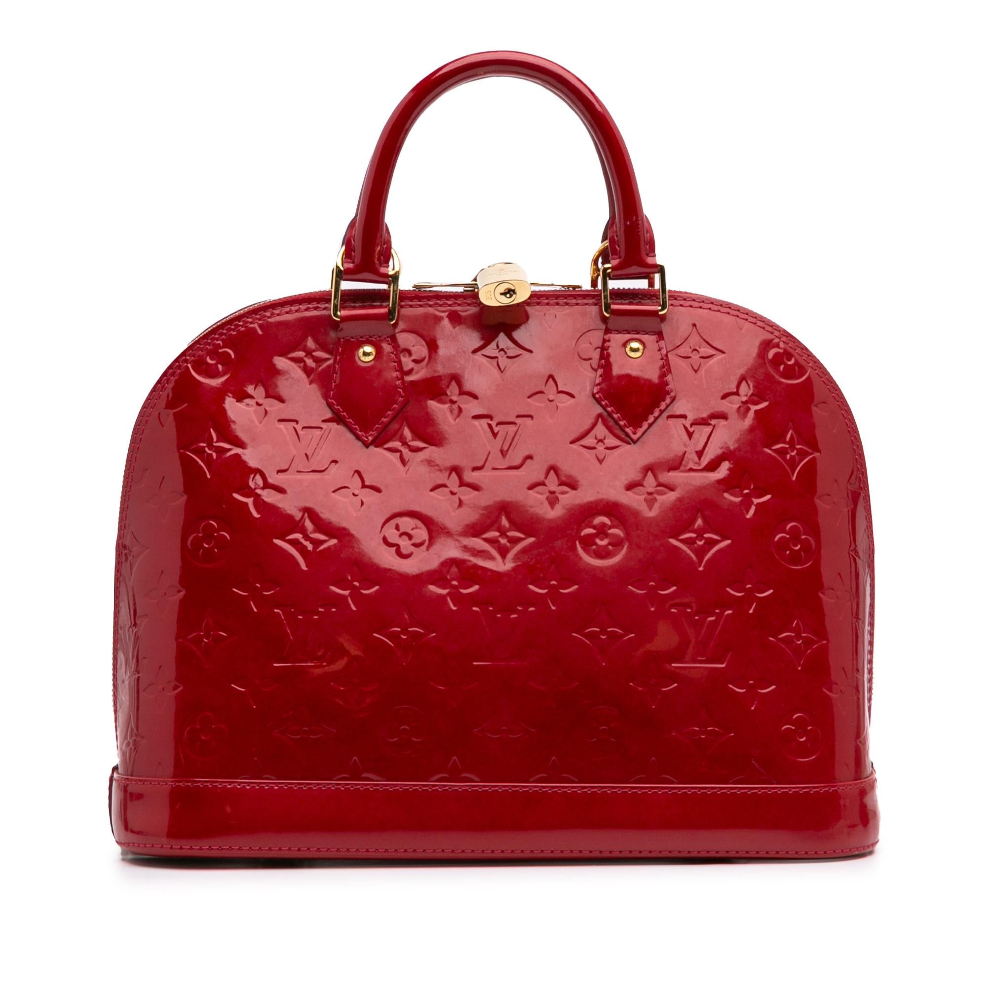 Louis Vuitton Monogram Vernis Alma PM