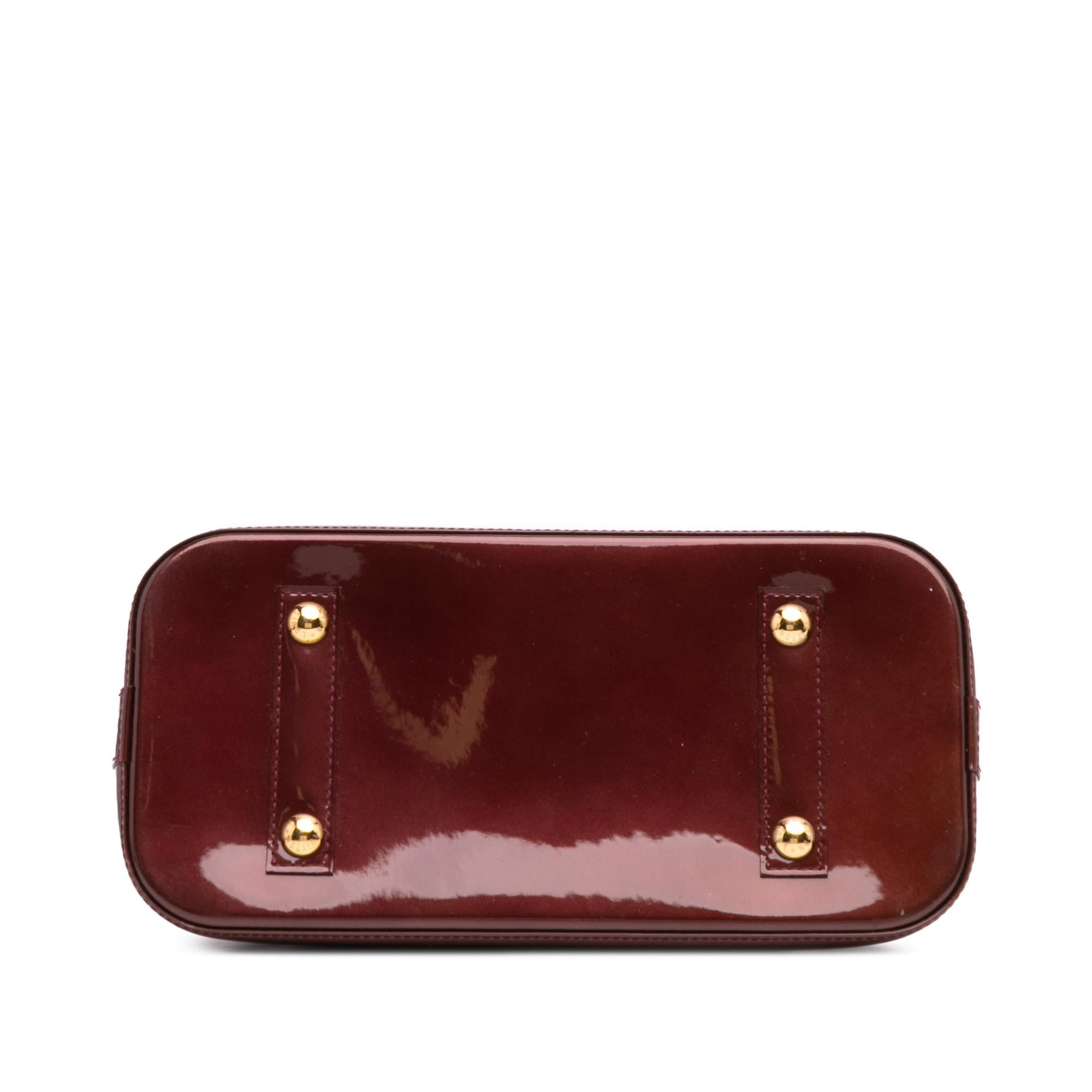 Louis Vuitton Monogram Vernis Alma PM