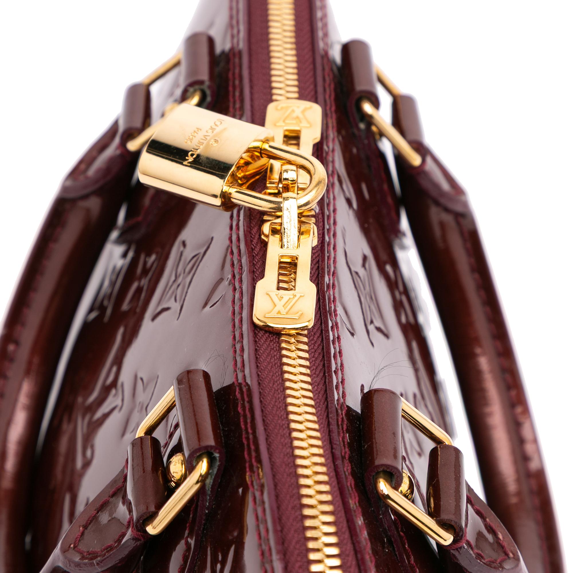 Louis Vuitton Monogram Vernis Alma PM