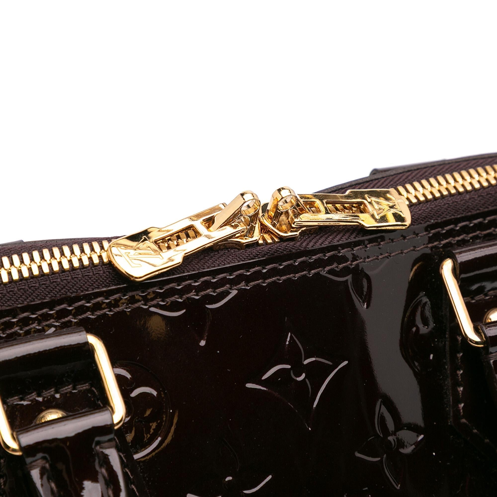 Louis Vuitton Monogram Vernis Alma PM