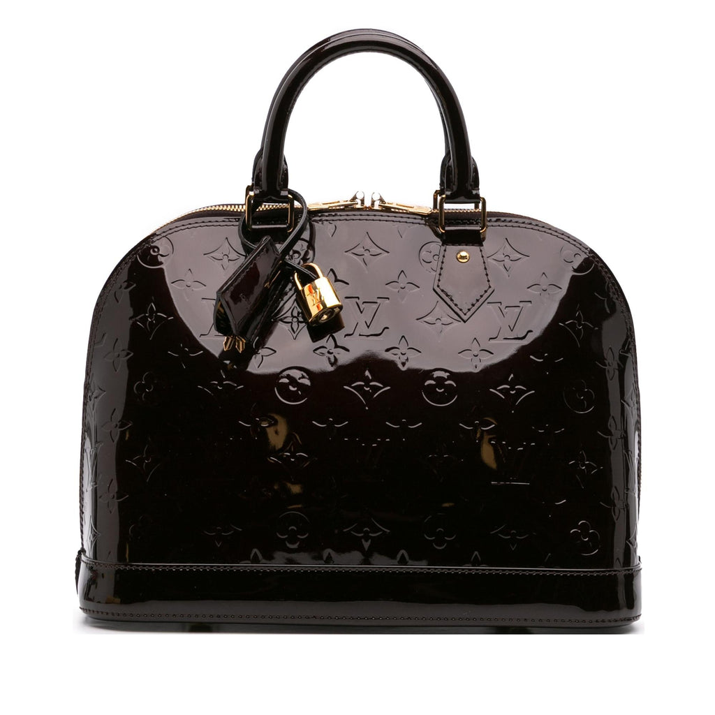 Louis Vuitton Monogram Vernis Alma PM