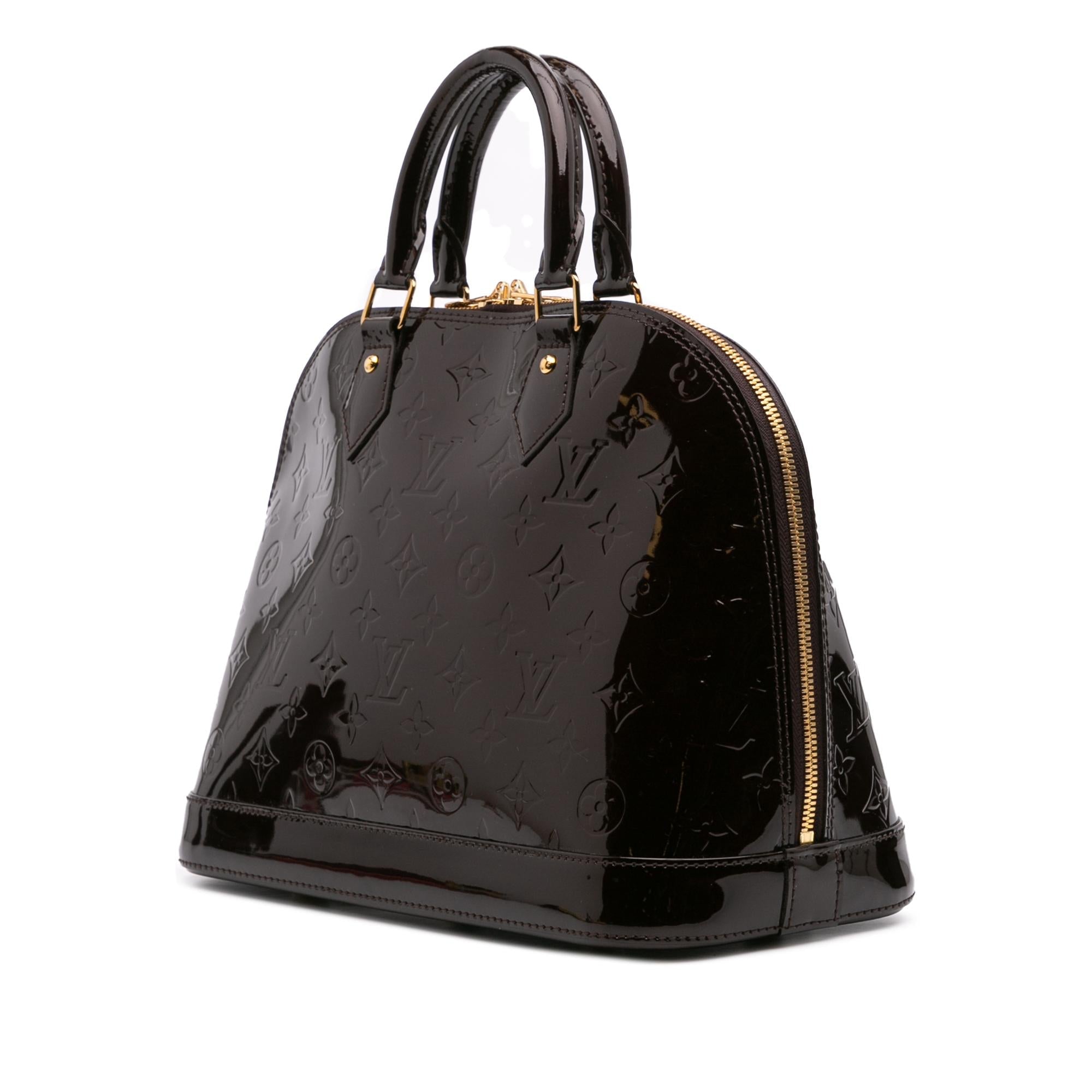 Louis Vuitton Monogram Vernis Alma PM
