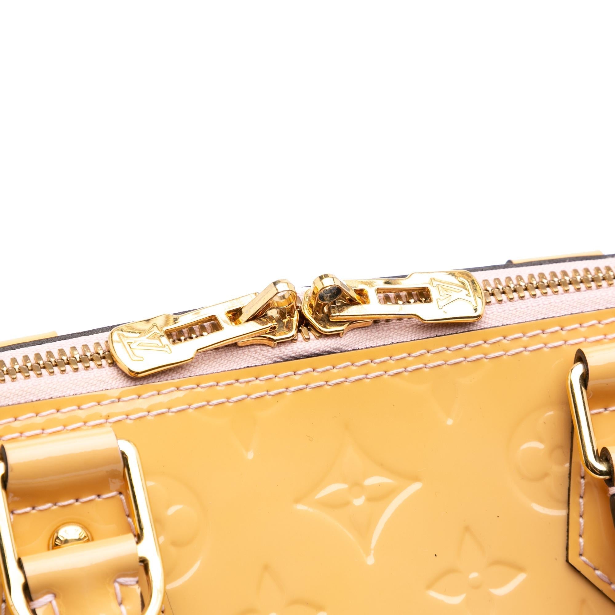 Louis Vuitton Monogram Vernis Alma PM