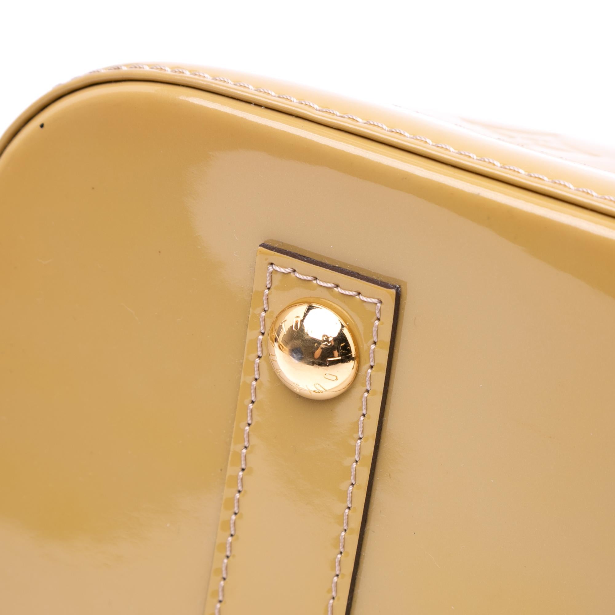 Louis Vuitton Monogram Vernis Alma PM