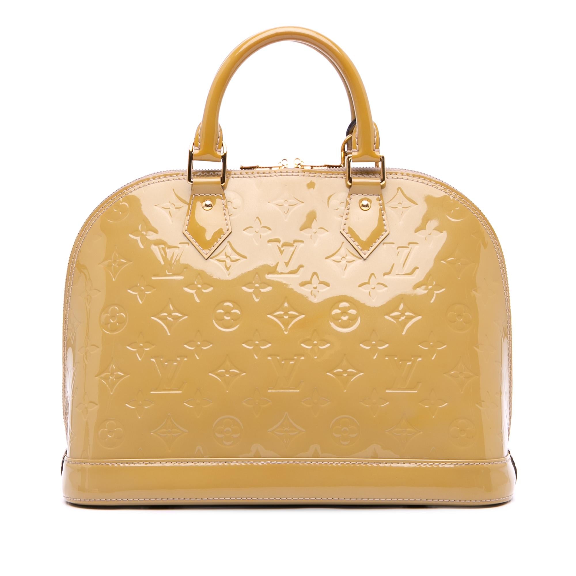 Louis Vuitton Monogram Vernis Alma PM