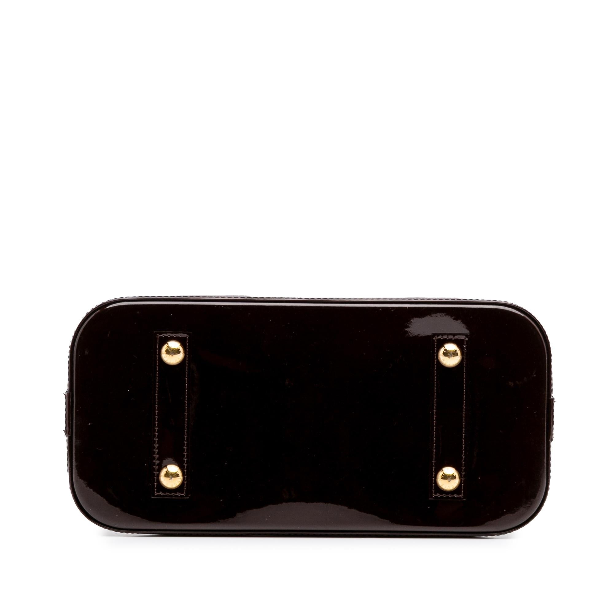 Louis Vuitton Monogram Vernis Alma PM