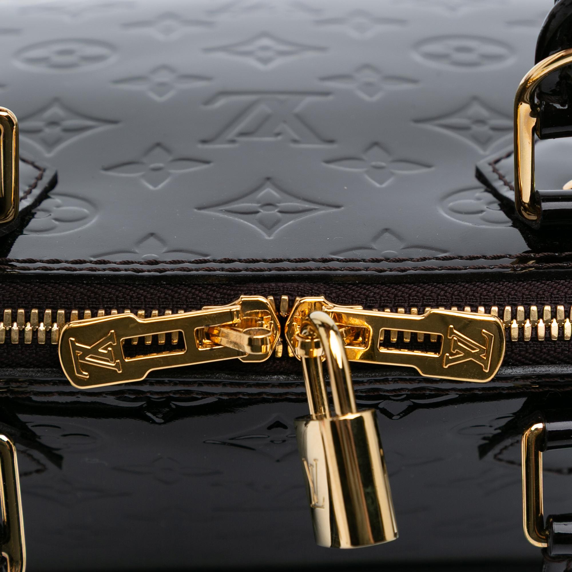 Louis Vuitton Monogram Vernis Alma PM