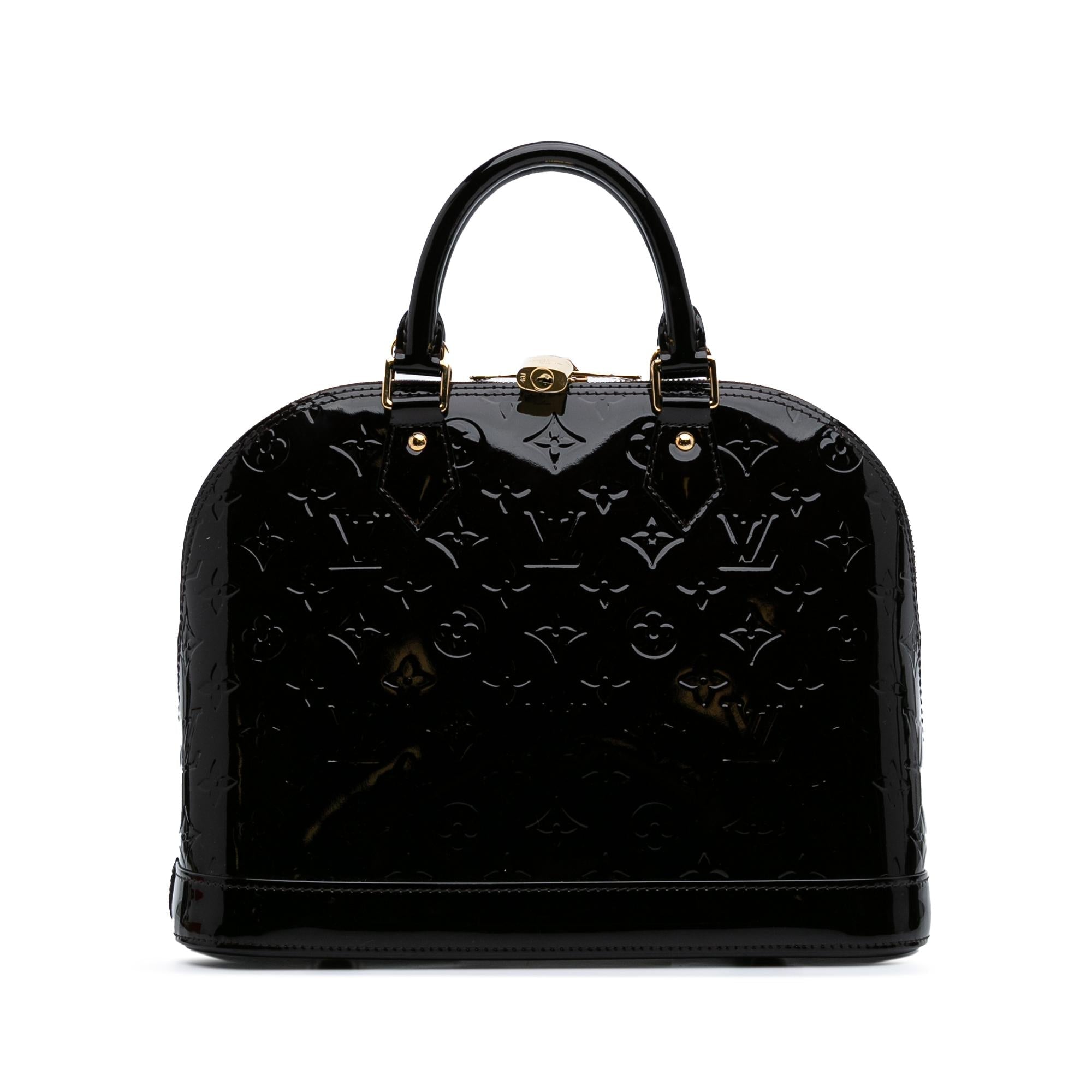 Louis Vuitton Monogram Vernis Alma PM