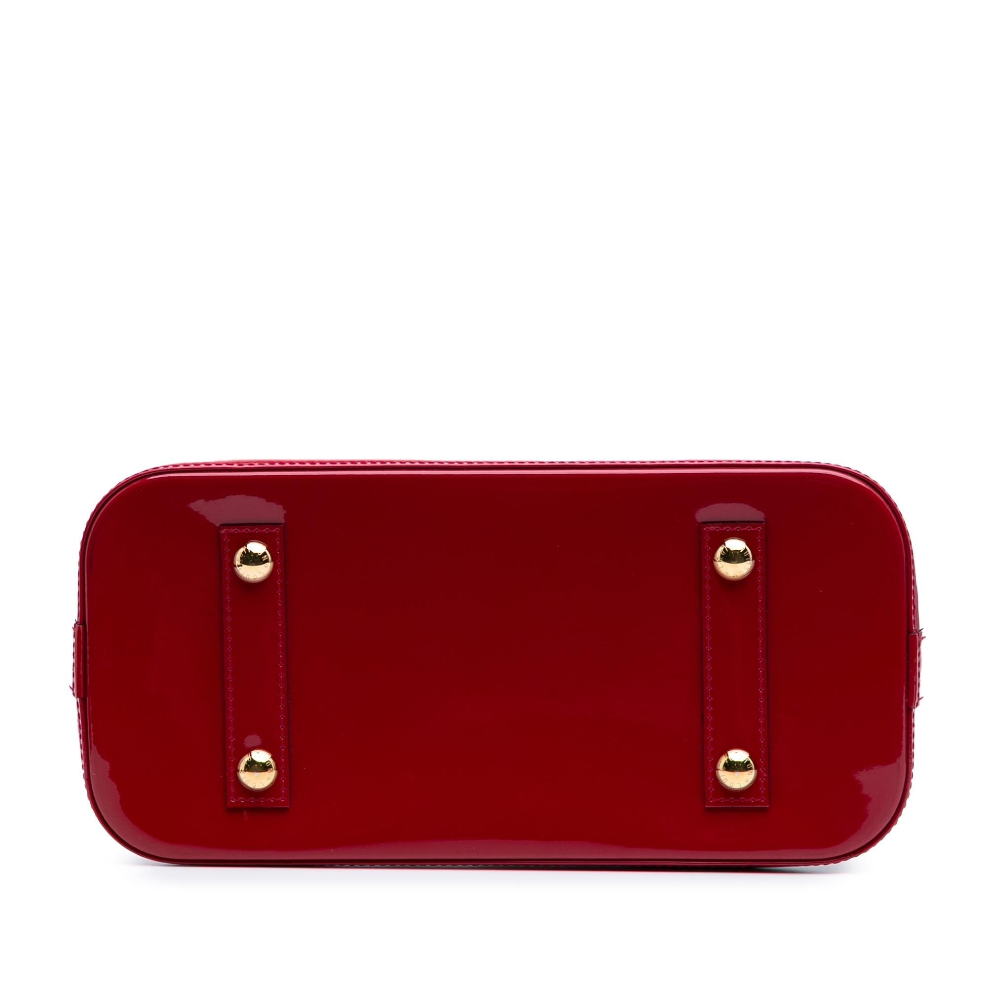 Louis Vuitton Monogram Vernis Alma PM