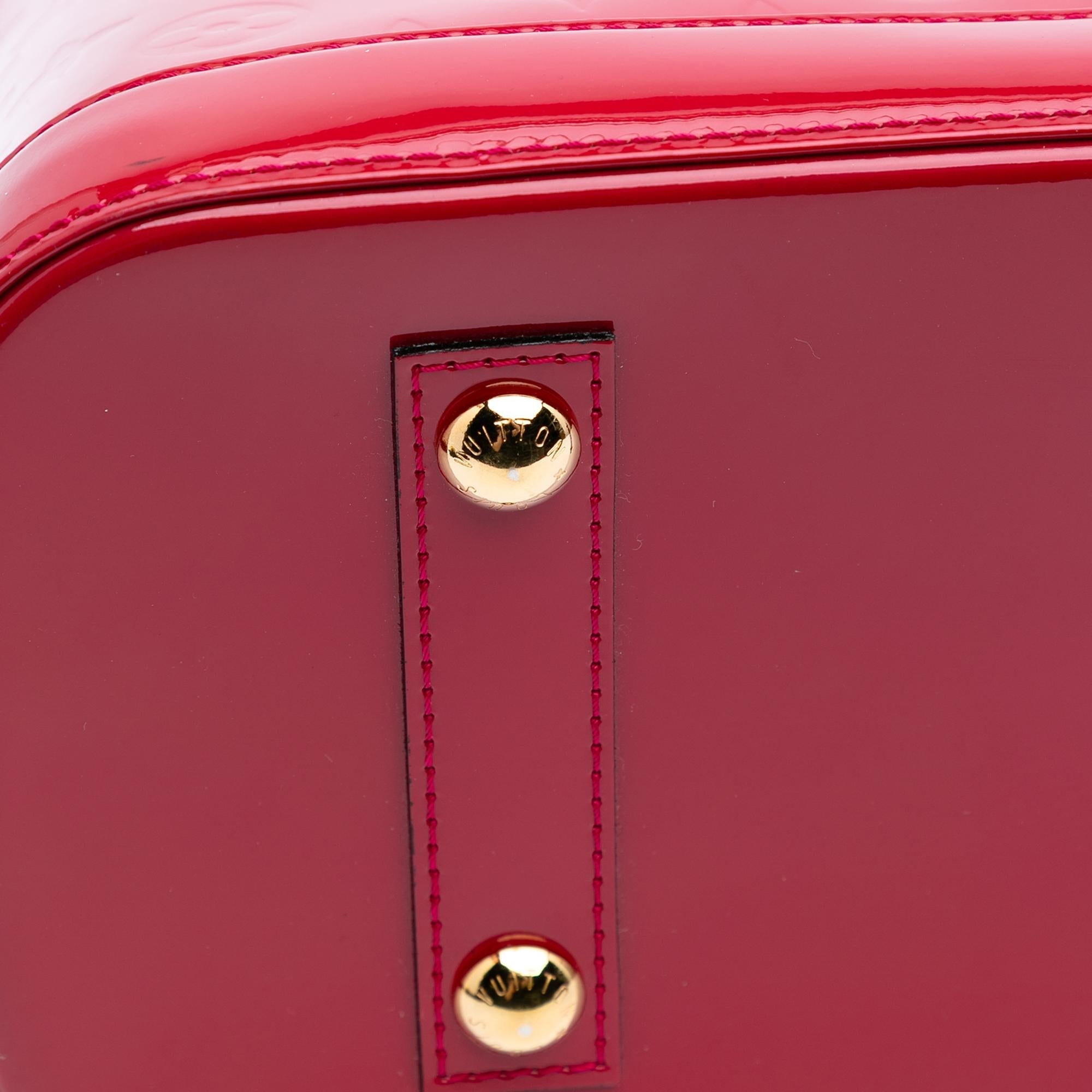 Louis Vuitton Monogram Vernis Alma PM