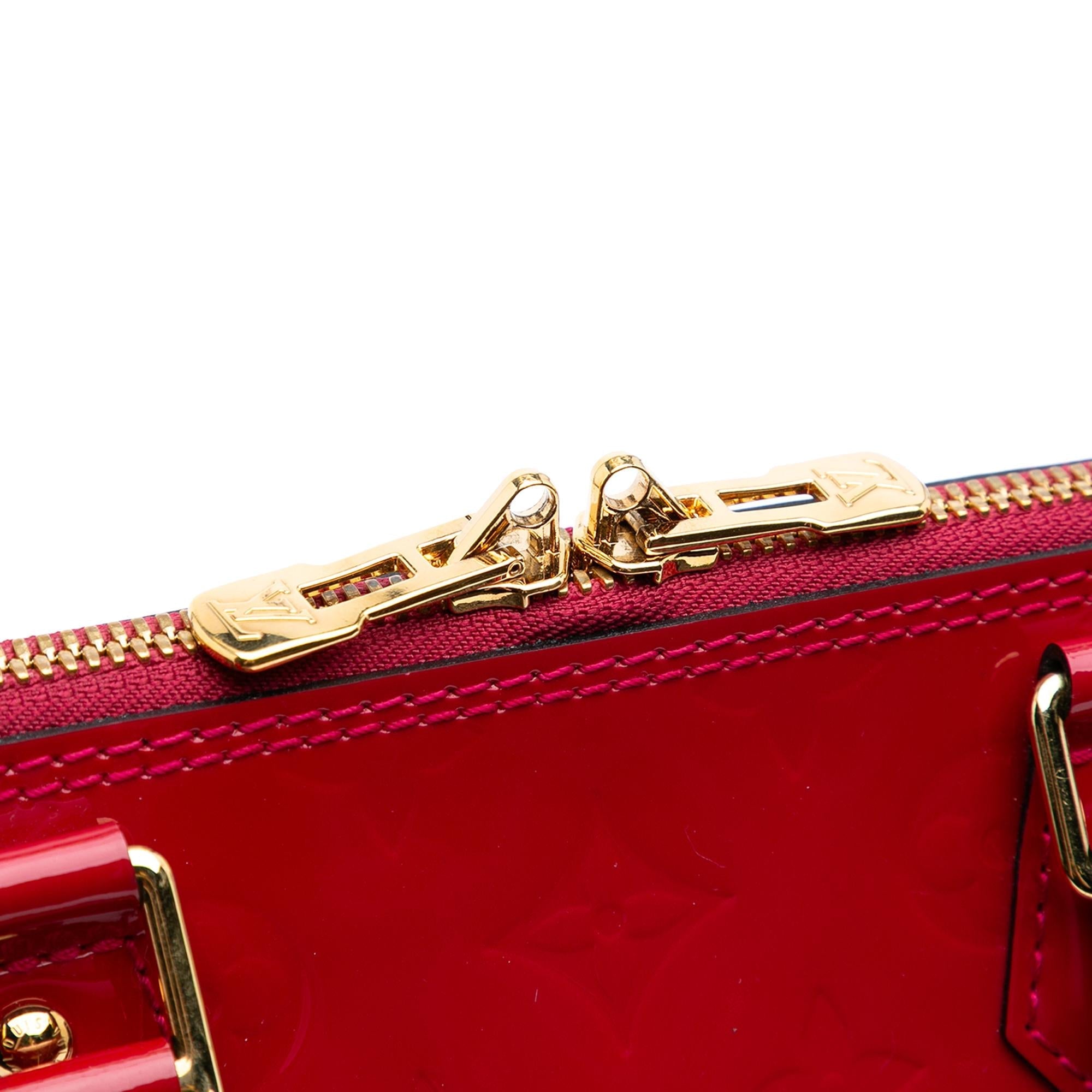 Louis Vuitton Monogram Vernis Alma PM