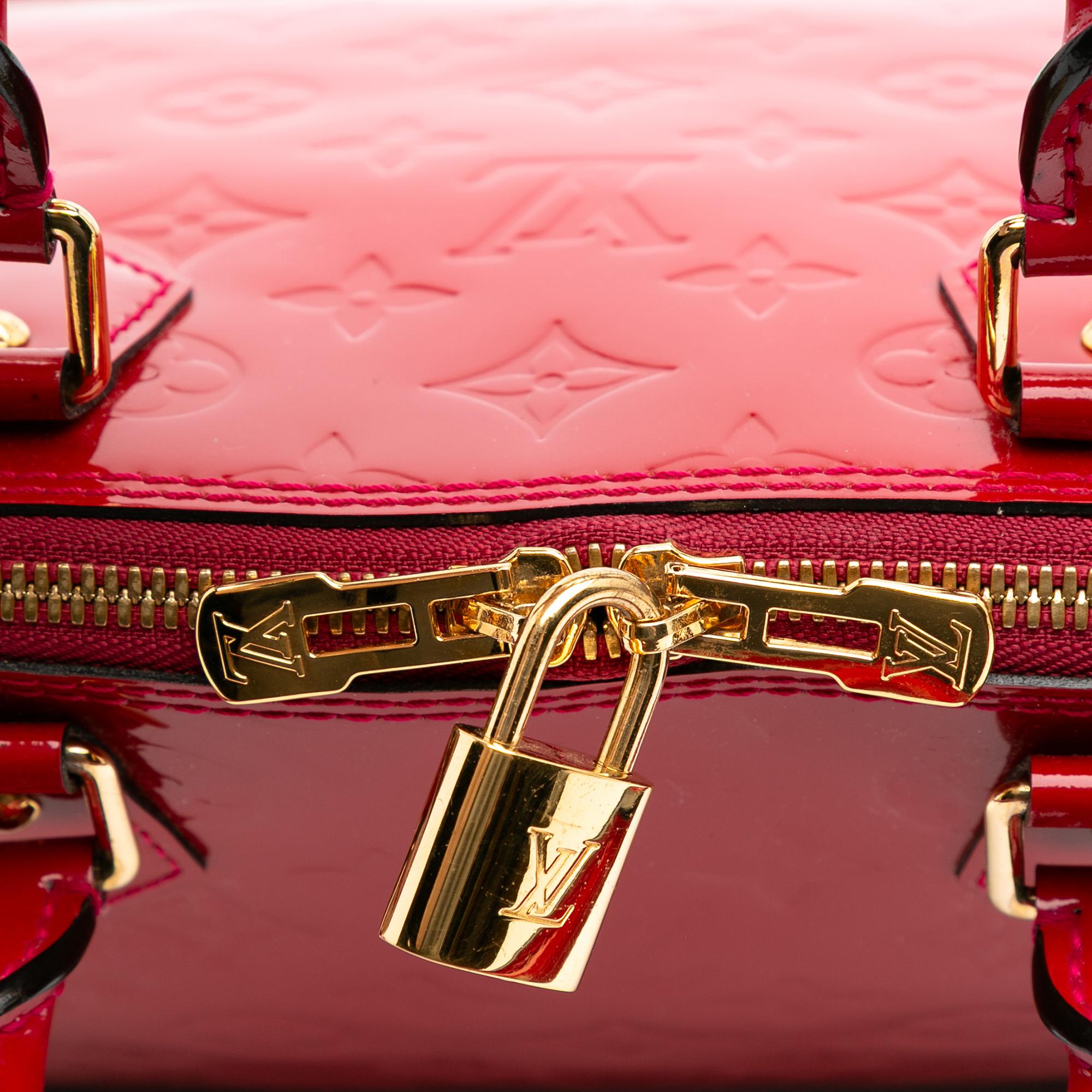 Louis Vuitton Monogram Vernis Alma PM